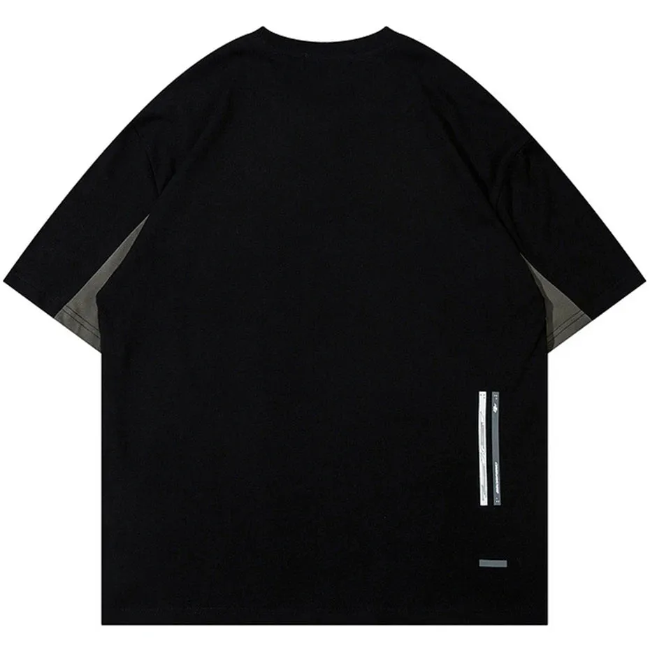Aero | Patchwork Cotton T-Shirt