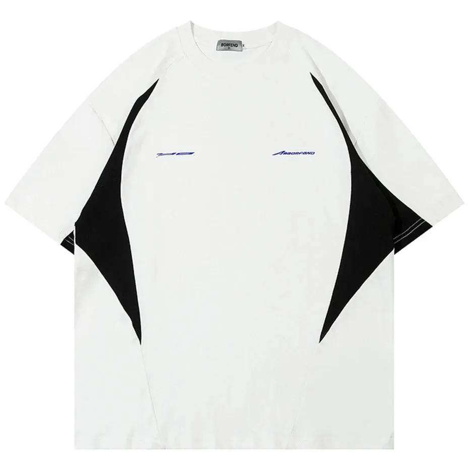 Aero | Patchwork Cotton T-Shirt