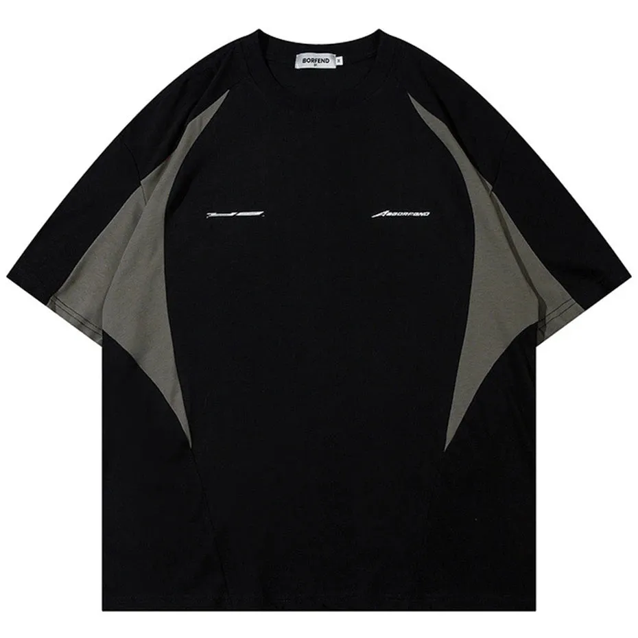 Aero | Patchwork Cotton T-Shirt