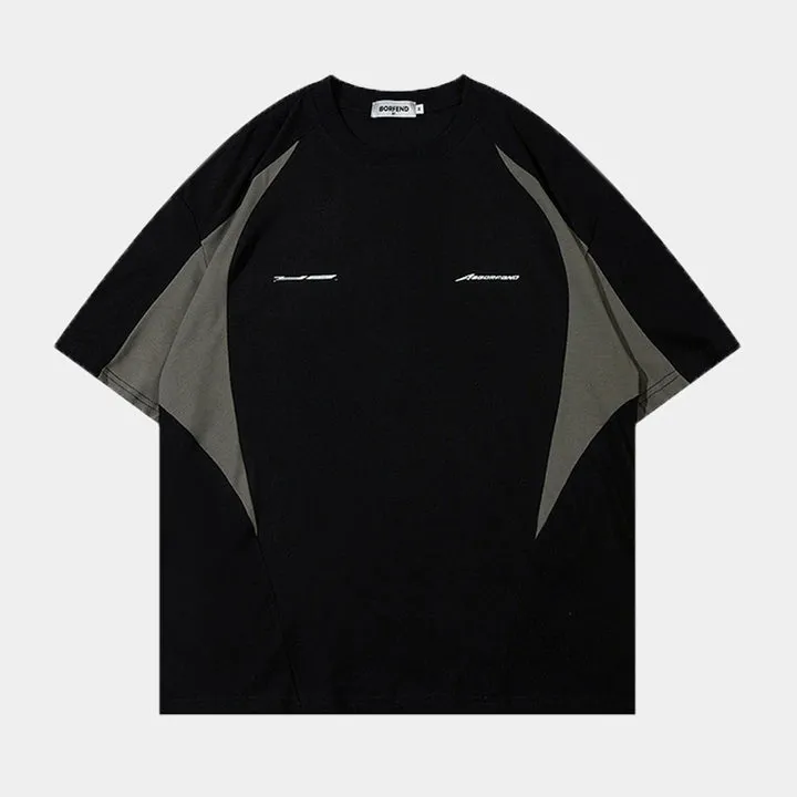 Aero | Patchwork Cotton T-Shirt