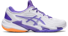 ASICS WOMEN'S COURT FF3 (WHITE/AMETHYST)