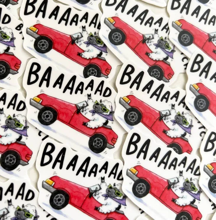 Bad Bitch Sheep Sticker