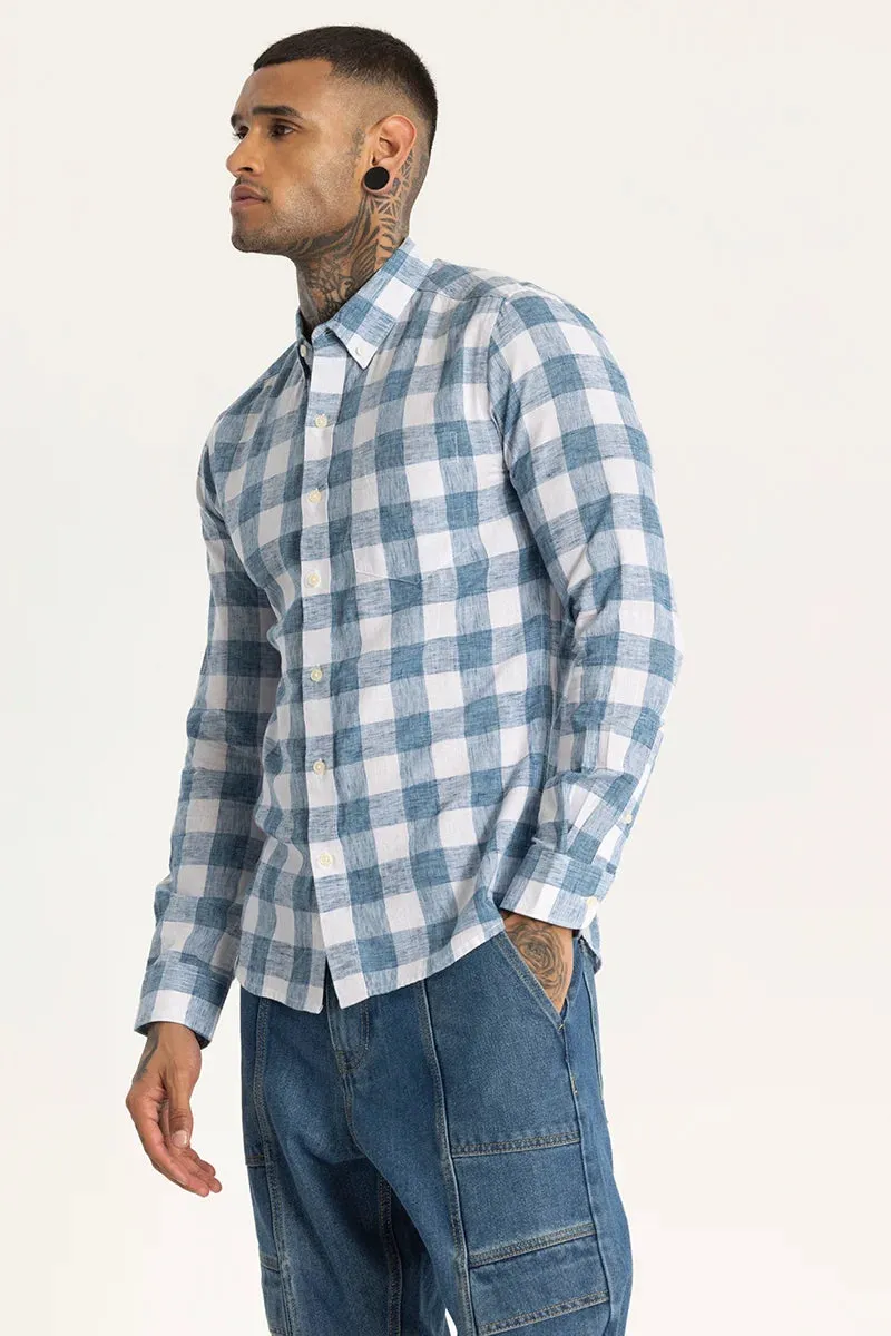 Blue Checks Linen shirt