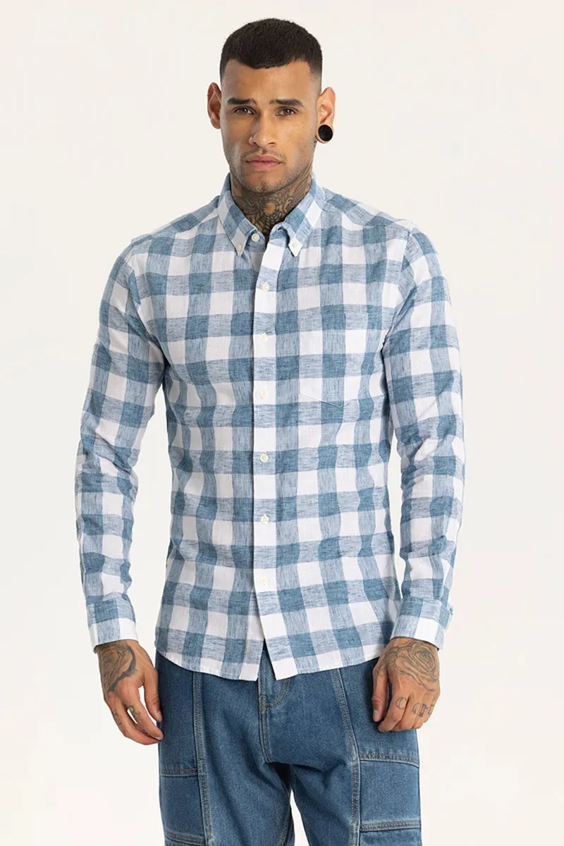 Blue Checks Linen shirt