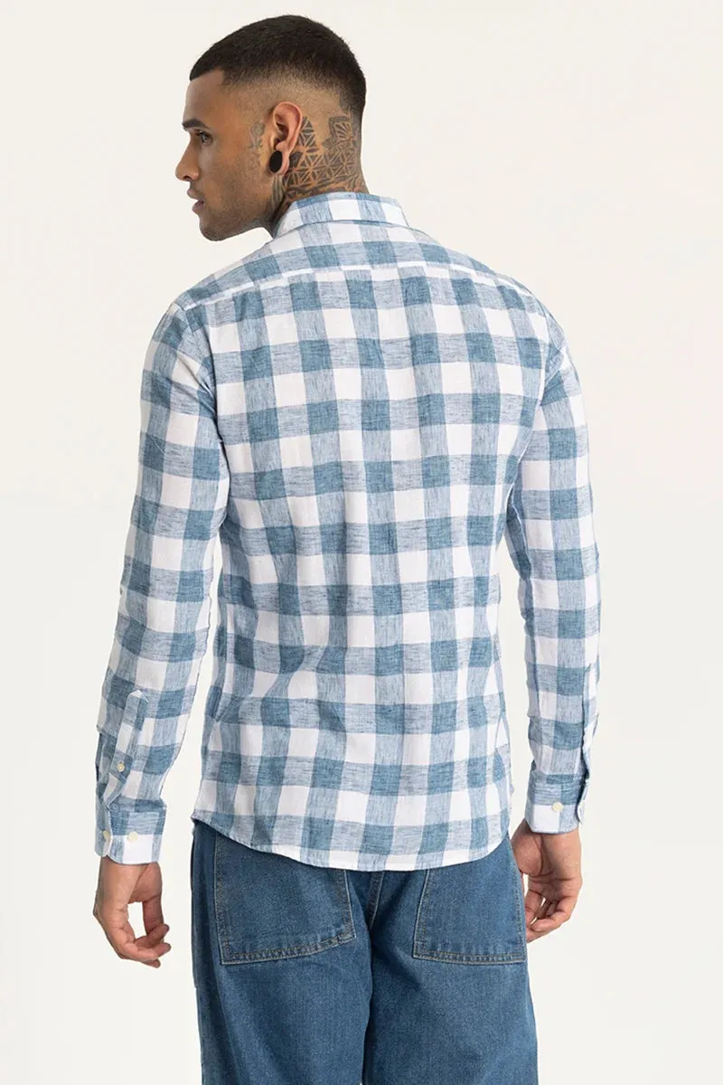 Blue Checks Linen shirt