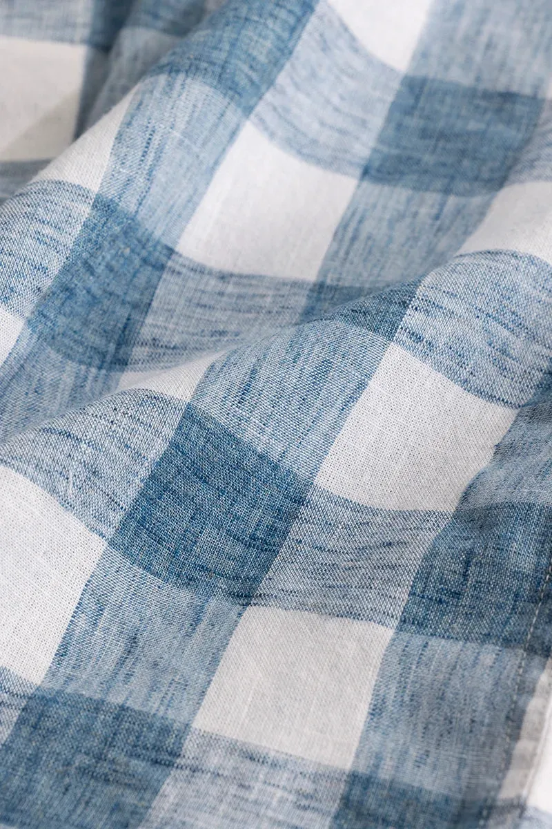 Blue Checks Linen shirt