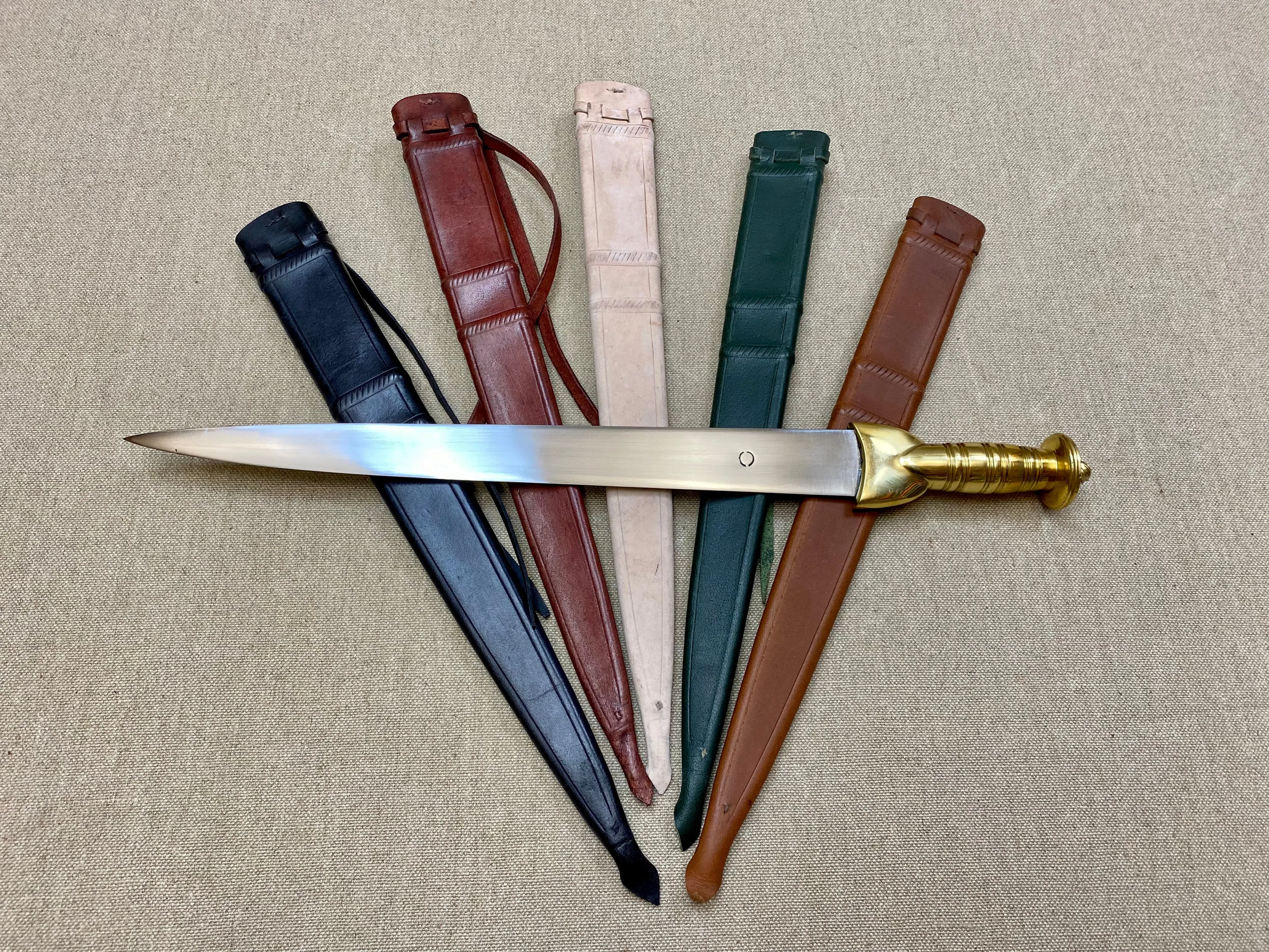 Brass handled Scottish Dirk TC91Brass