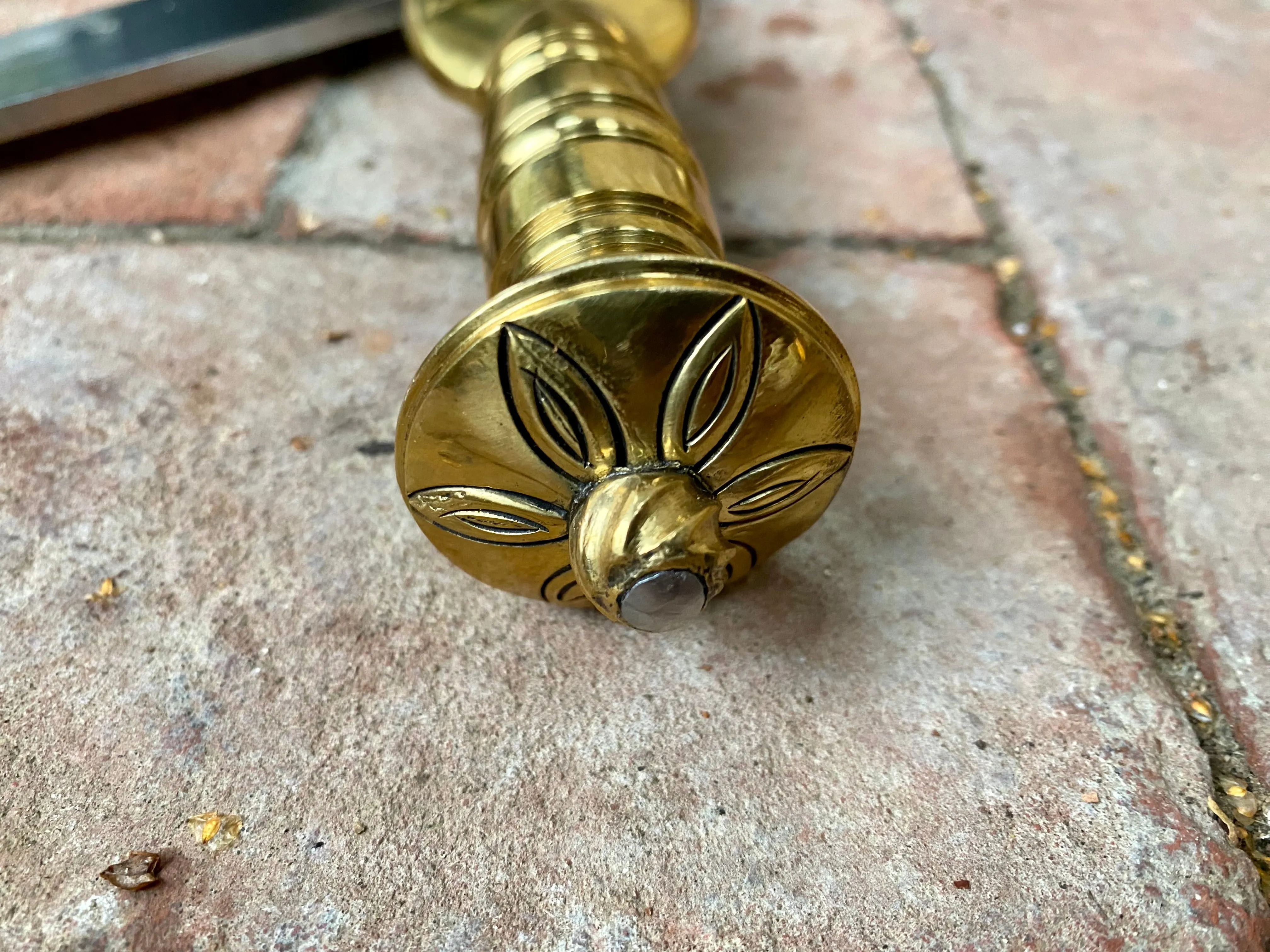 Brass handled Scottish Dirk TC91Brass