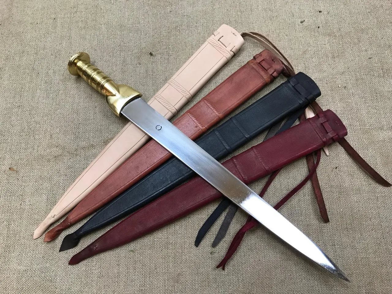 Brass handled Scottish Dirk TC91Brass