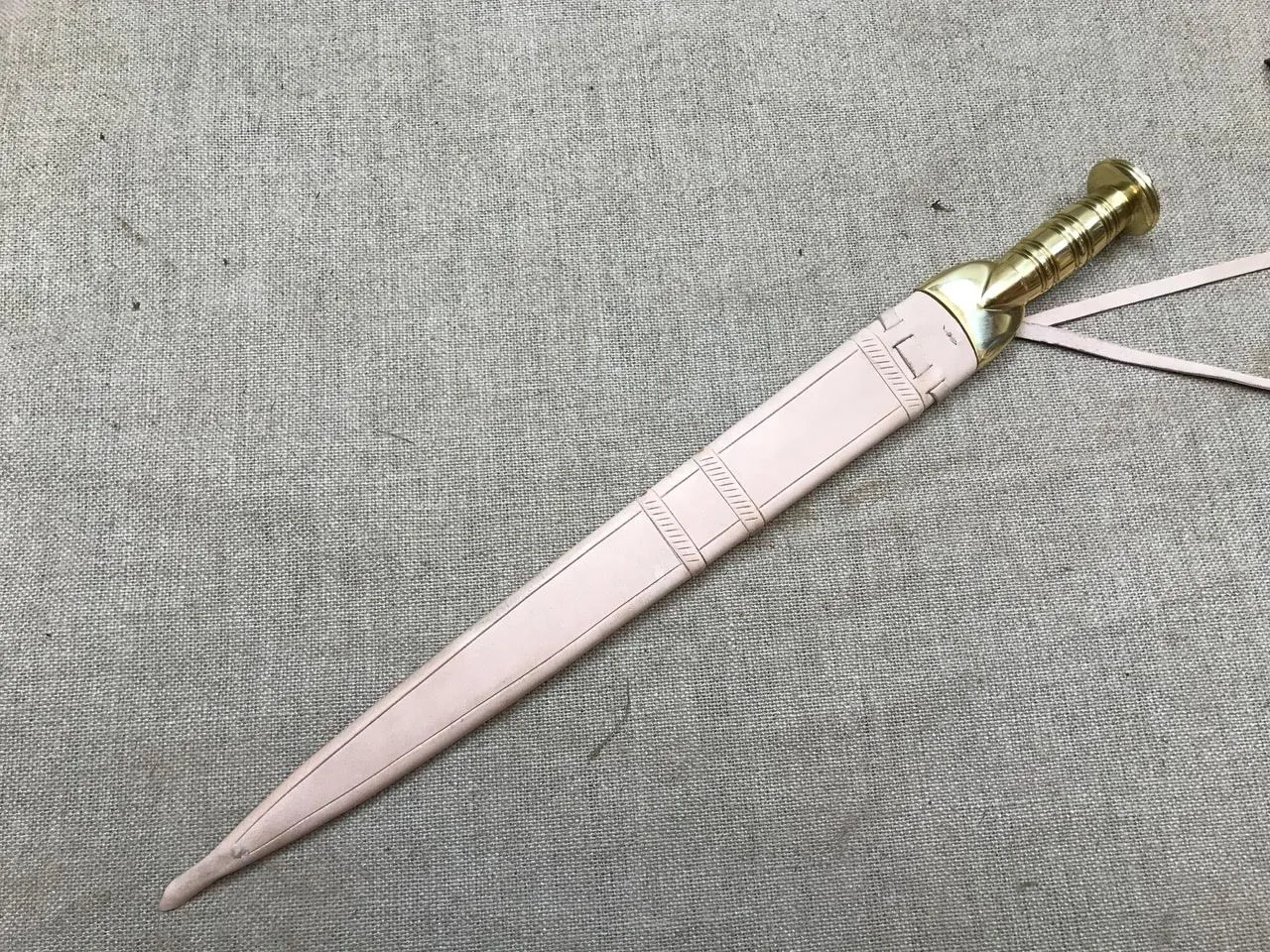 Brass handled Scottish Dirk TC91Brass