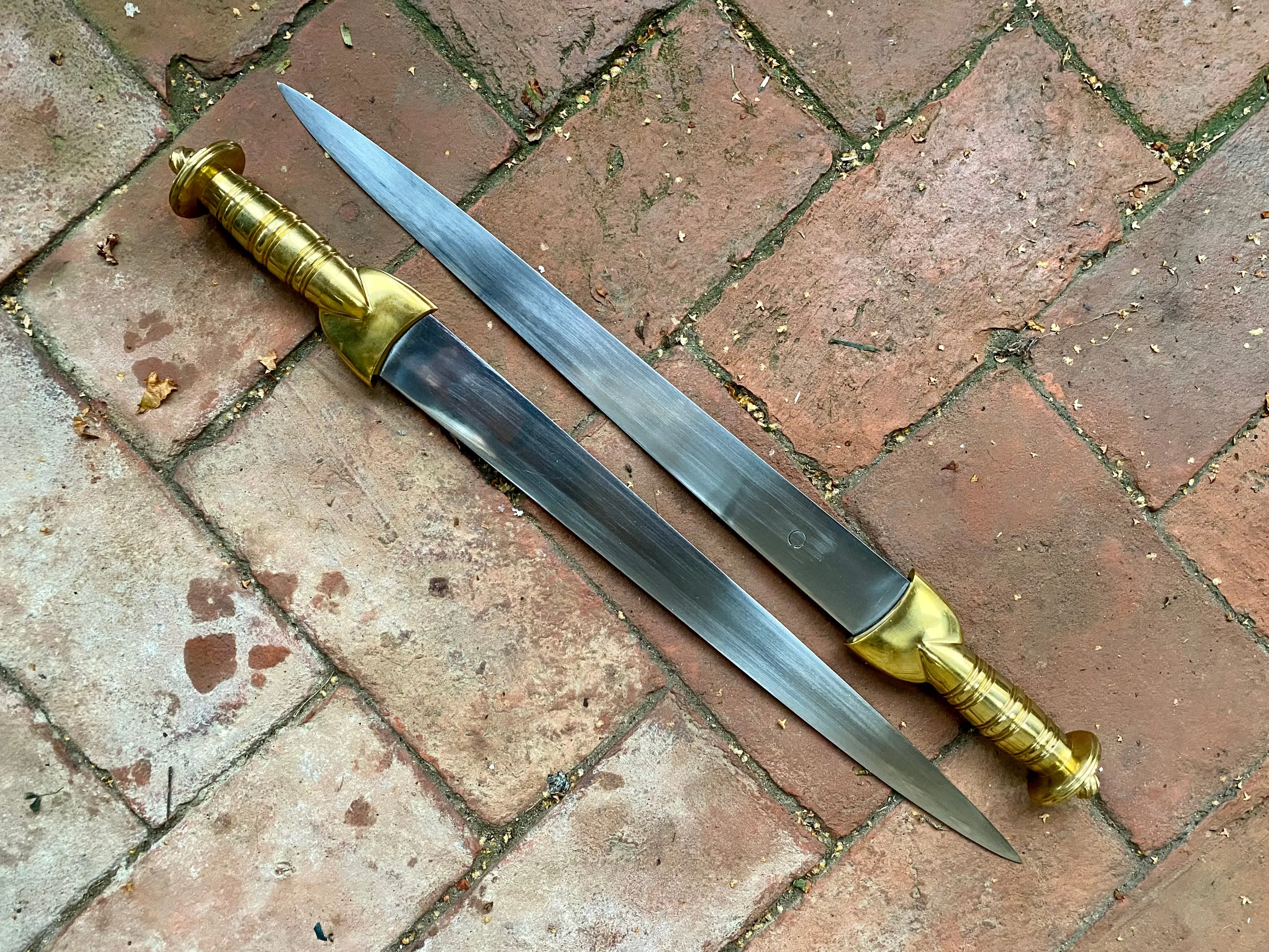 Brass handled Scottish Dirk TC91Brass