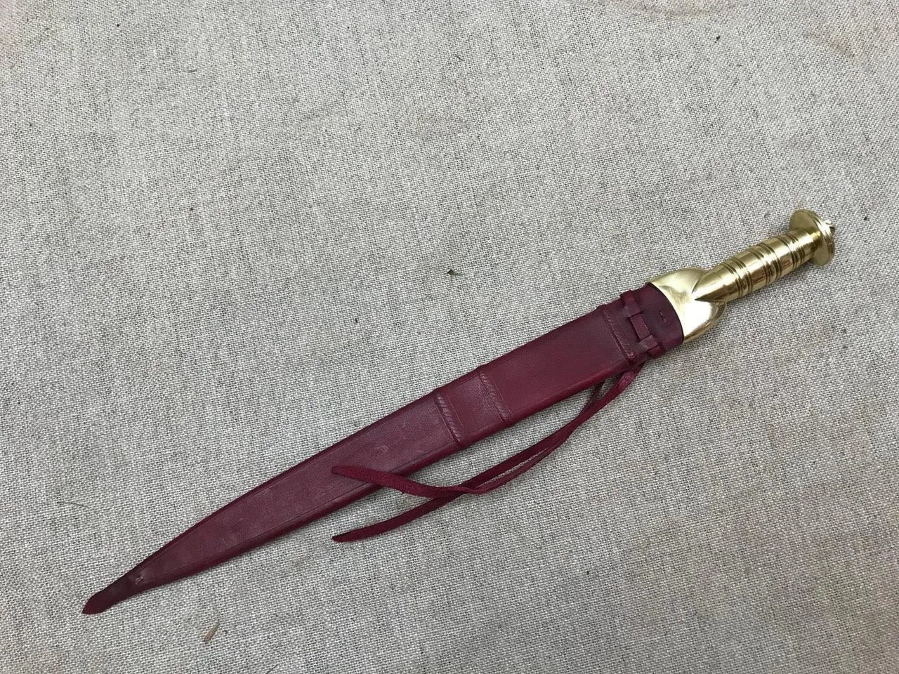 Brass handled Scottish Dirk TC91Brass