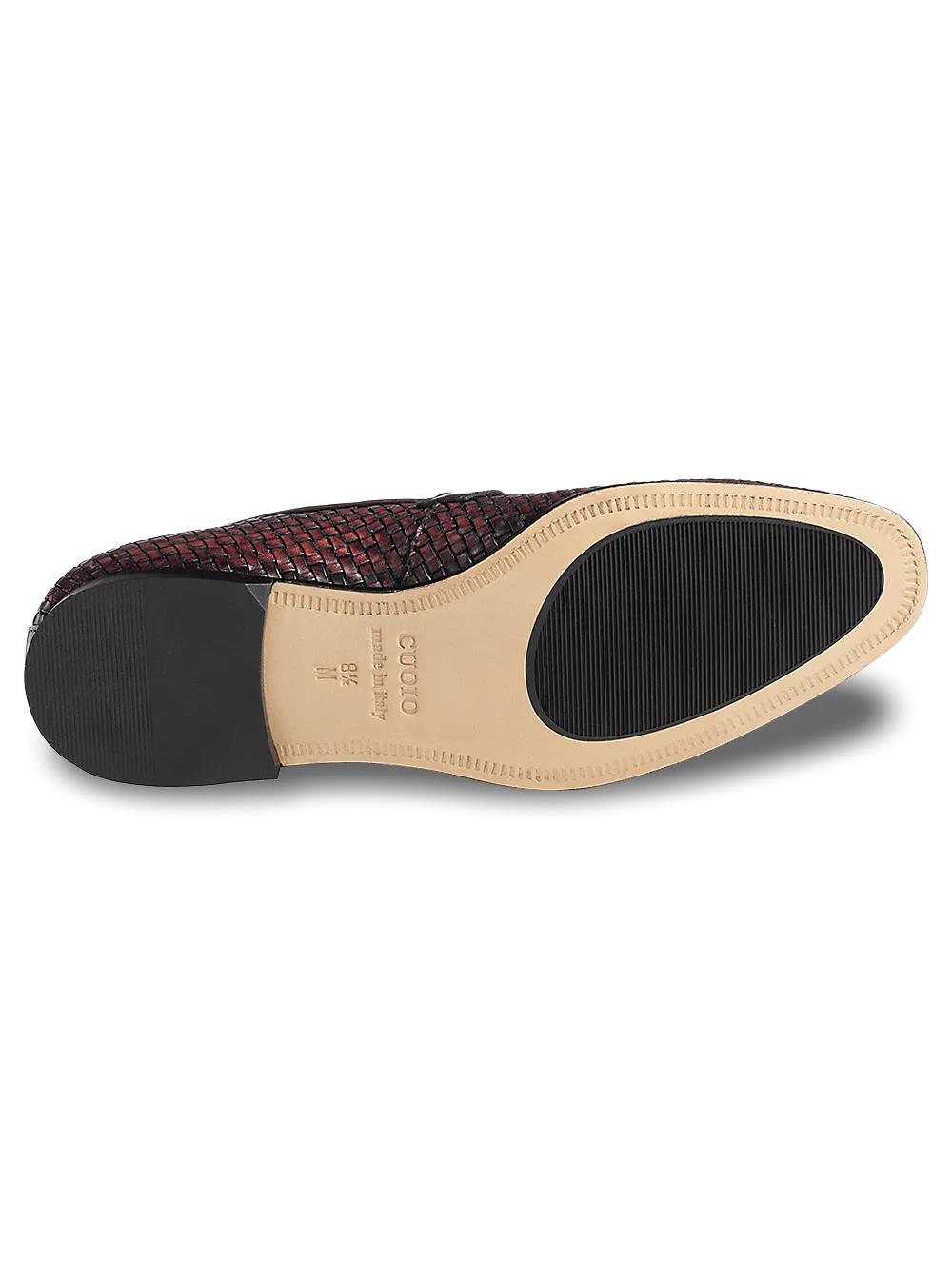 Brennan Belted Loafer - Burgundy