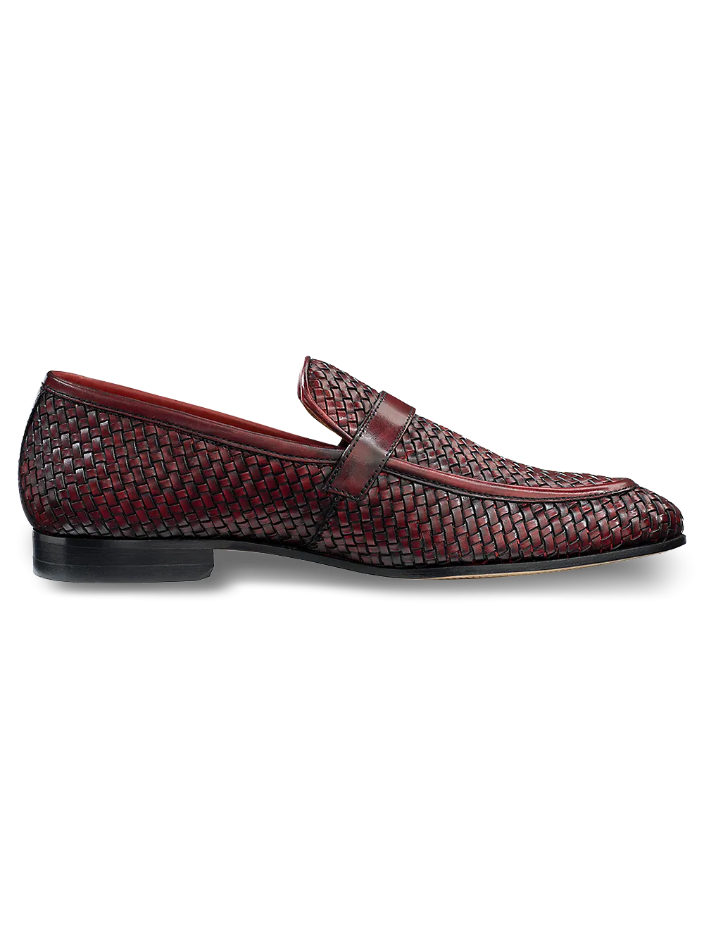 Brennan Belted Loafer - Burgundy