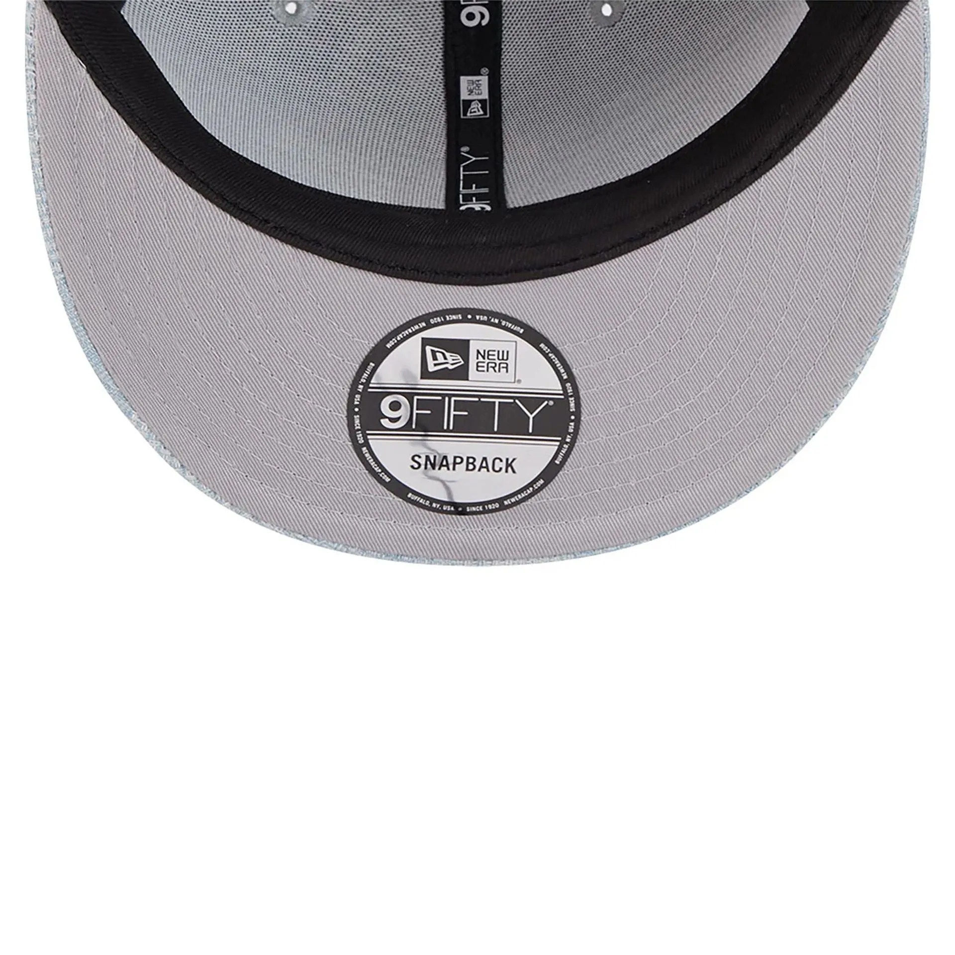 Chicago White Sox Denim Patchwork Open Blue 9FIFTY Snapback Cap