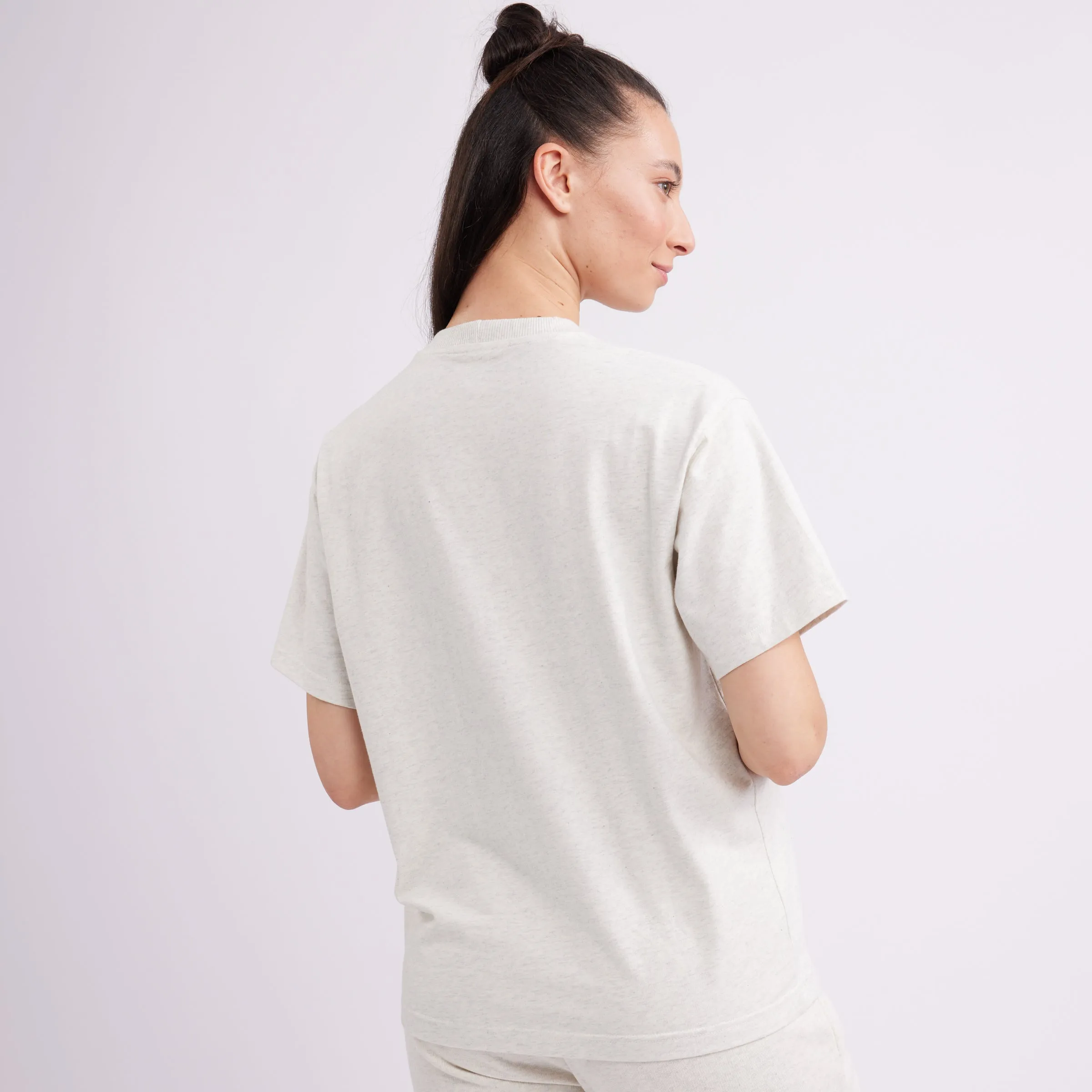 Classics Relaxed Fit Tee Chalk Mel