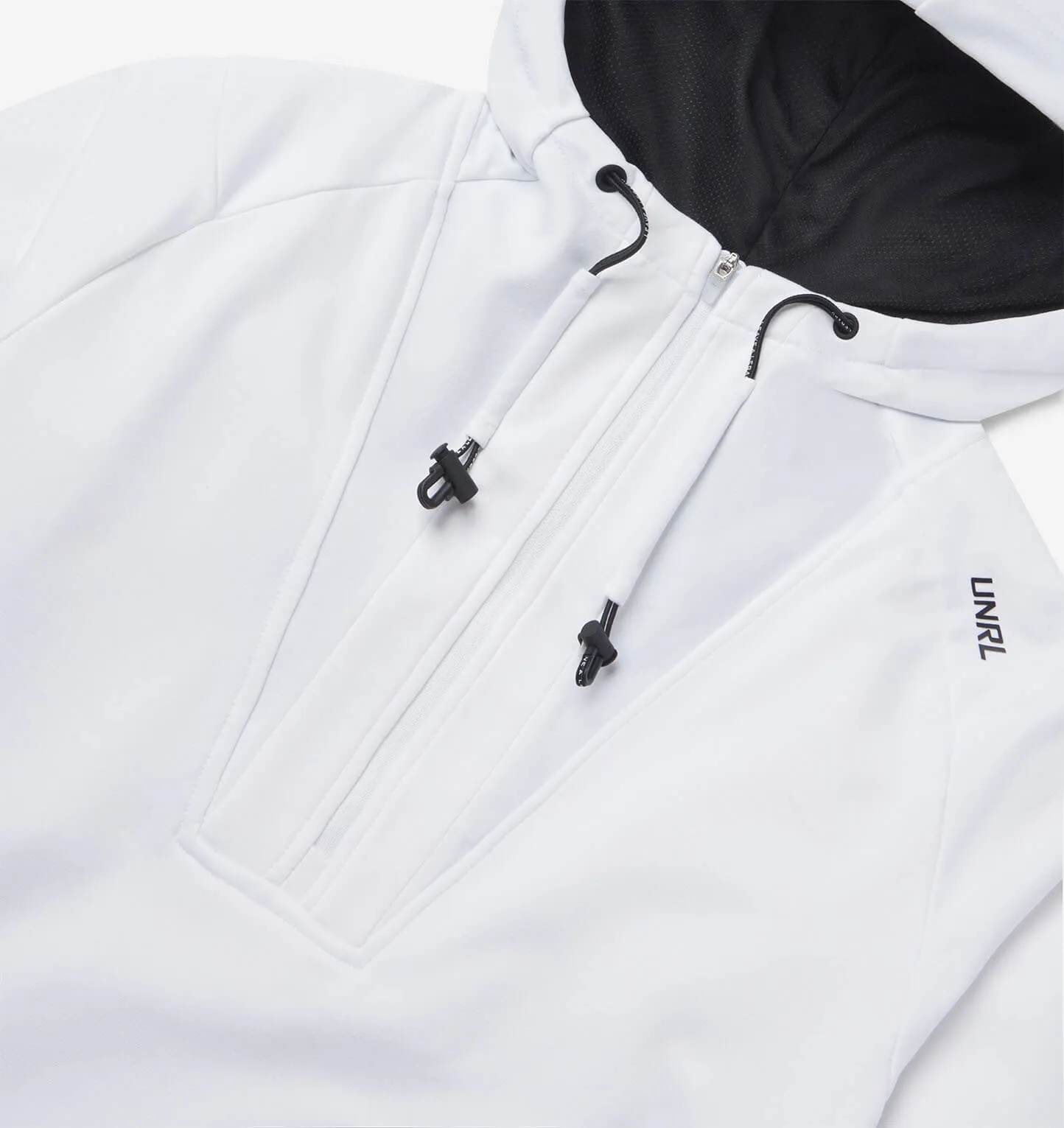Crossover Half-Zip Hoodie
