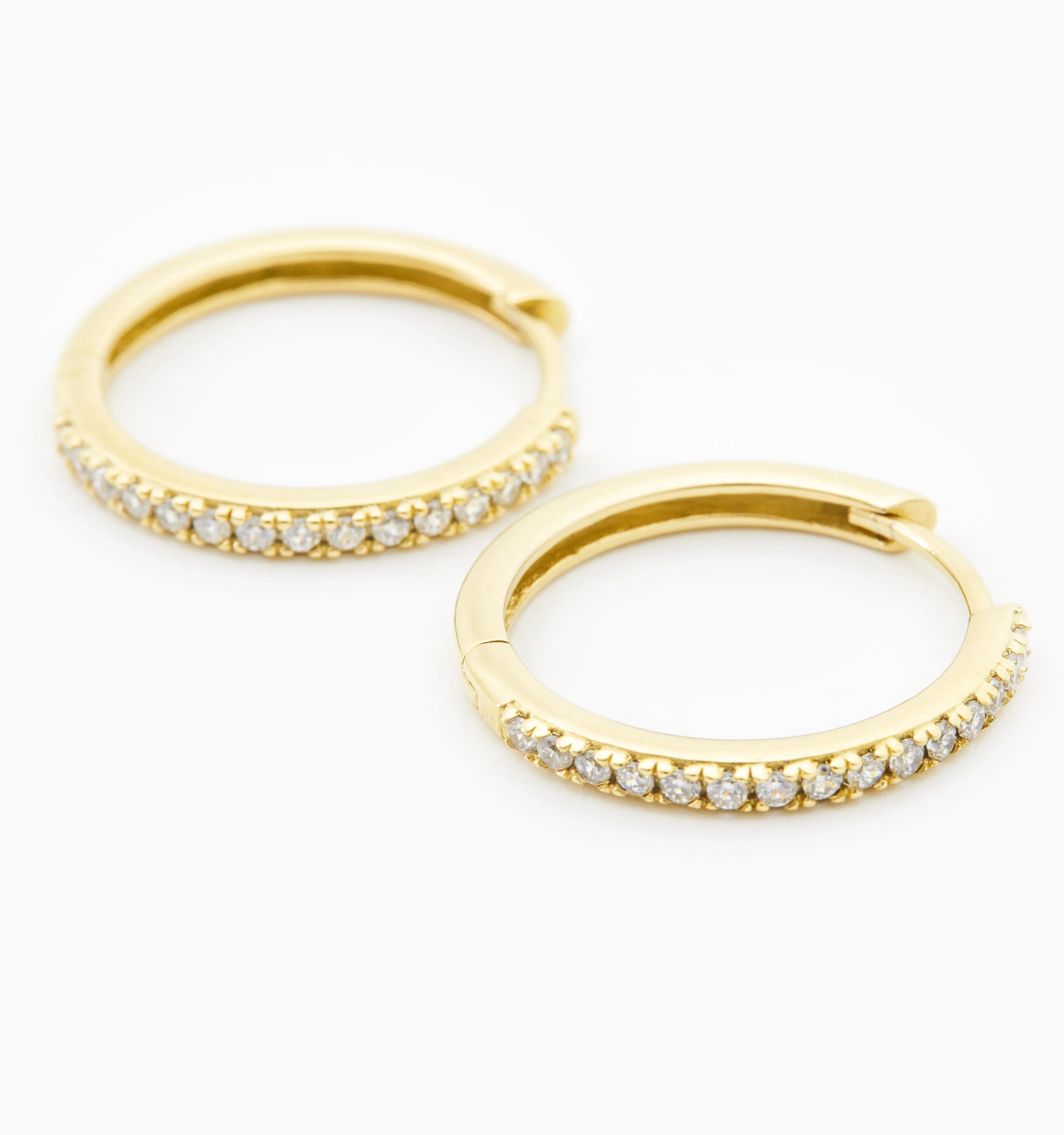 Crystal Hoops