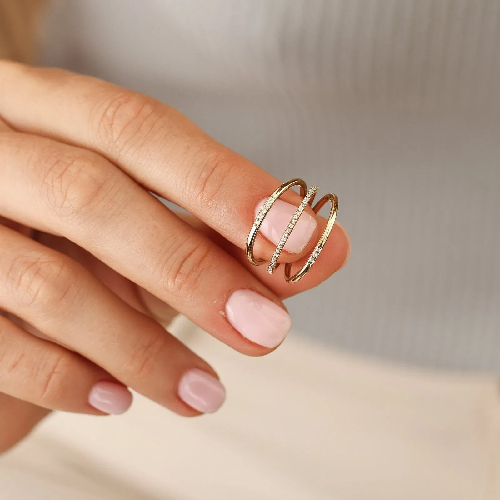Diamond Eternity Ring - 14K White Gold