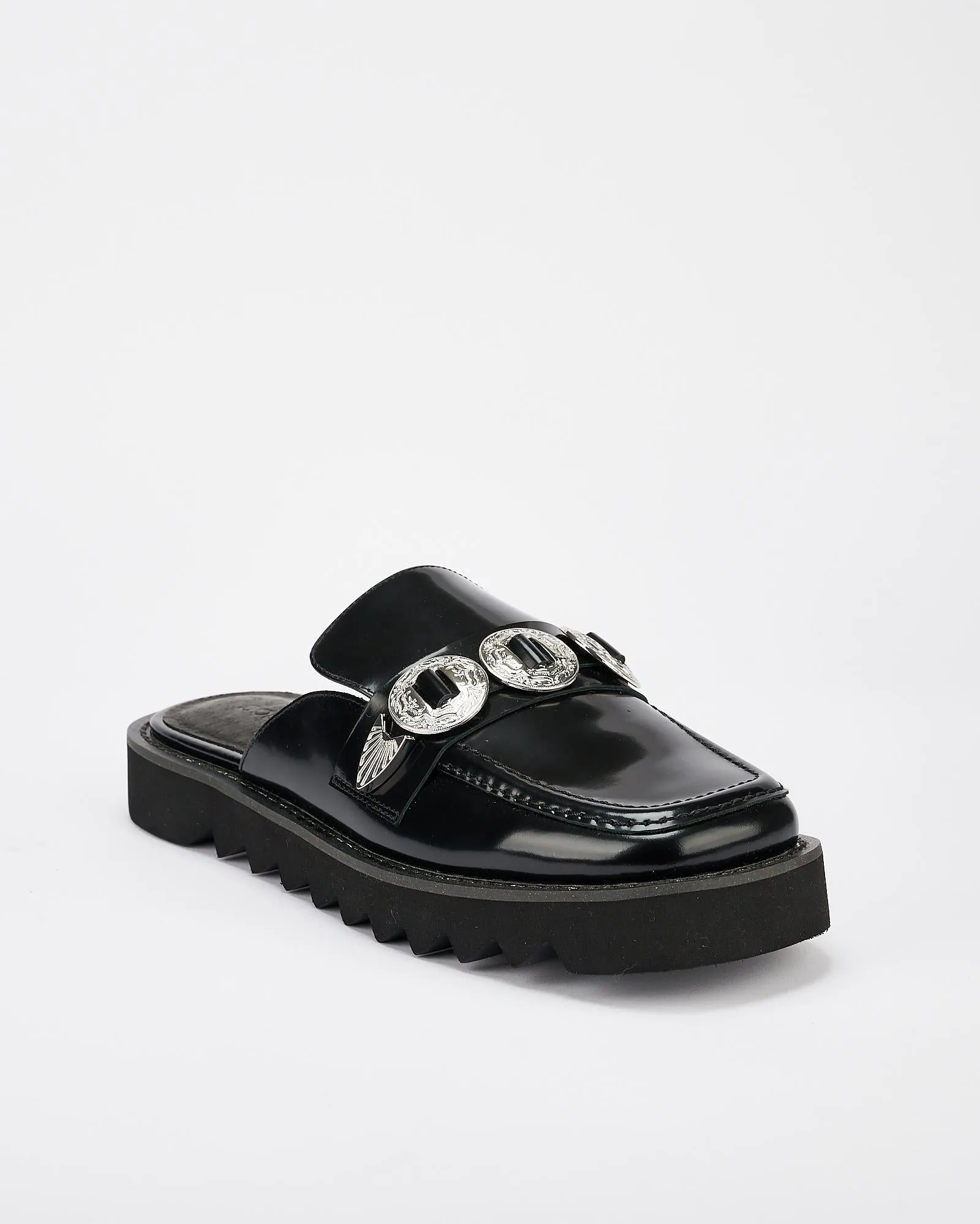Elana Loafer Black/Silver