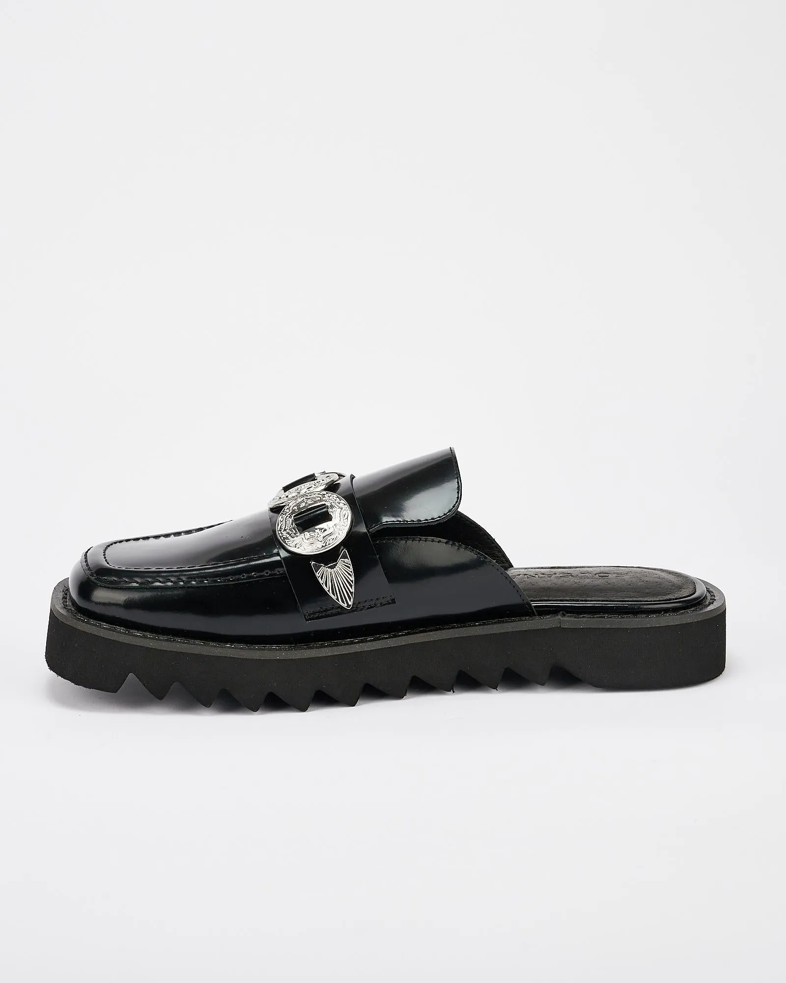 Elana Loafer Black/Silver