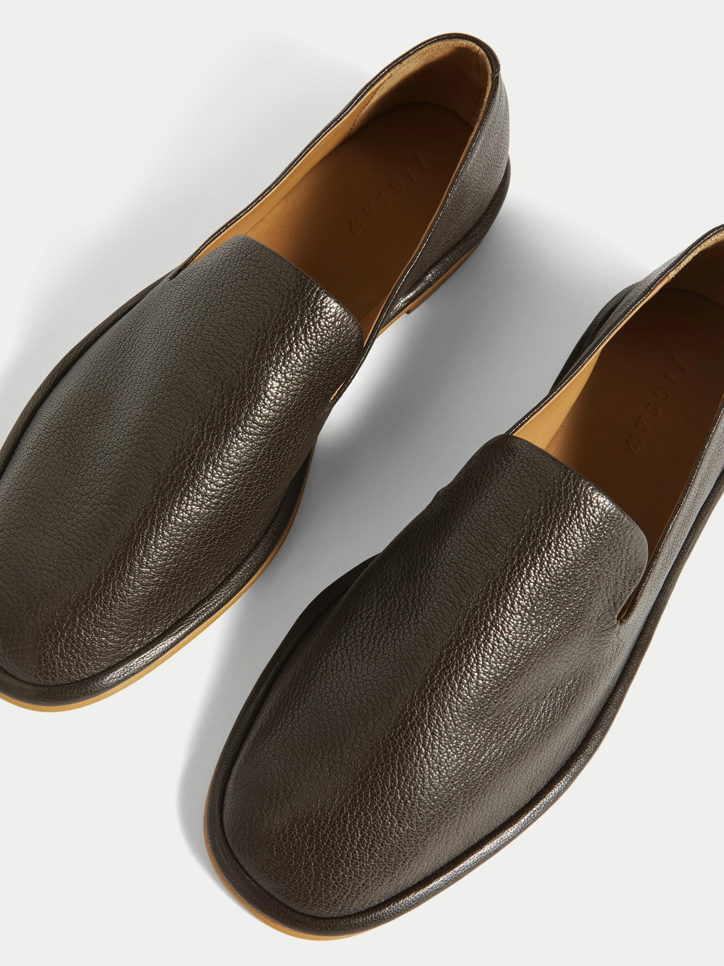 Elie Leather Loafer | Brown