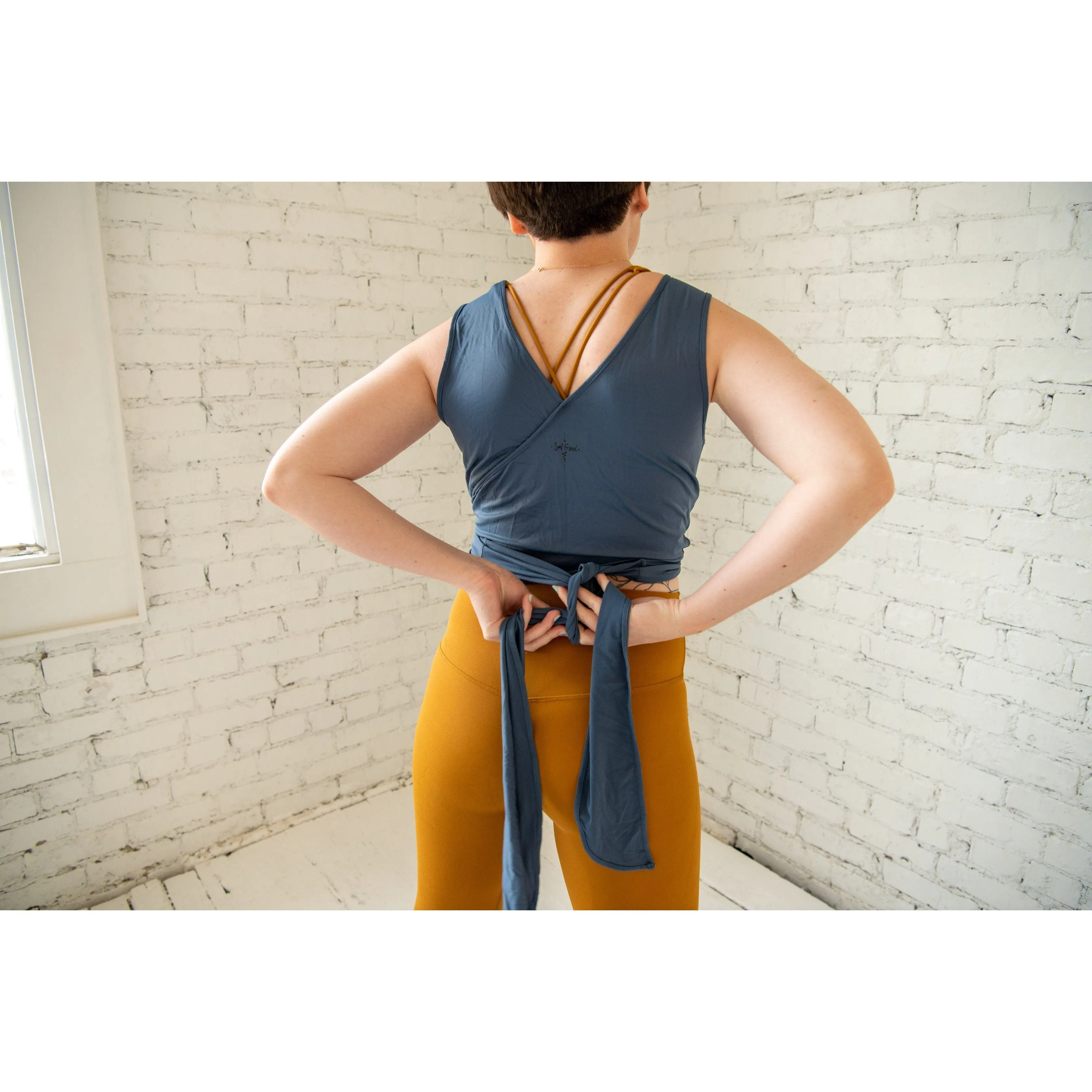 Goddess Wrap Top