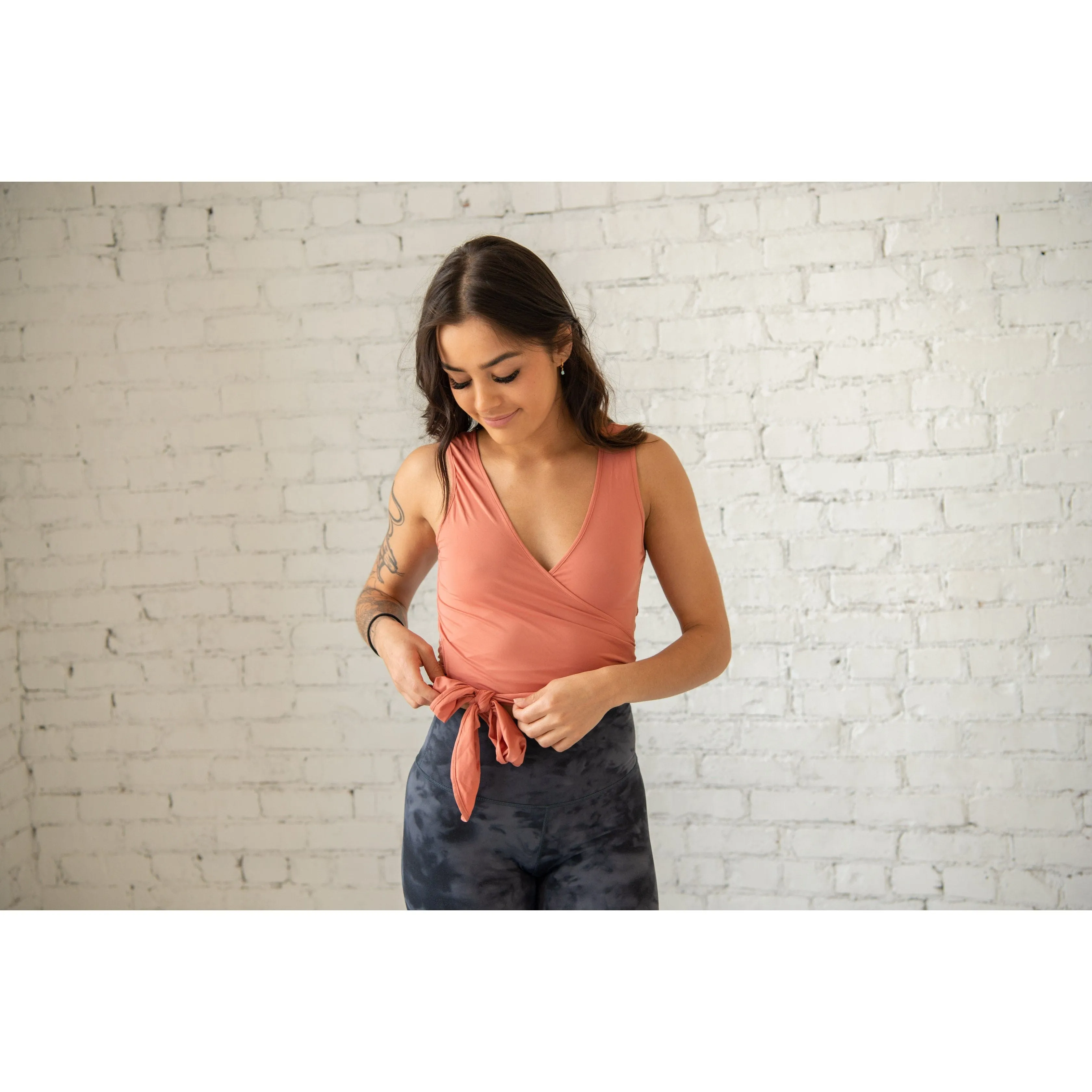 Goddess Wrap Top