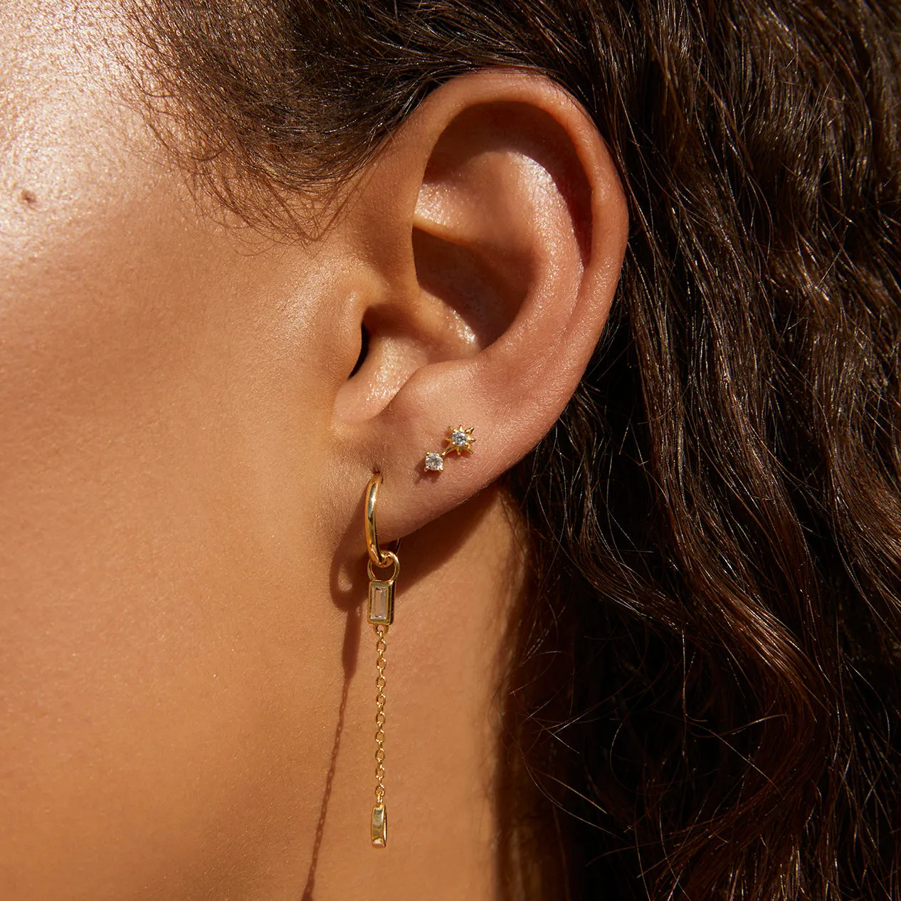Grace Single Stacker Earring