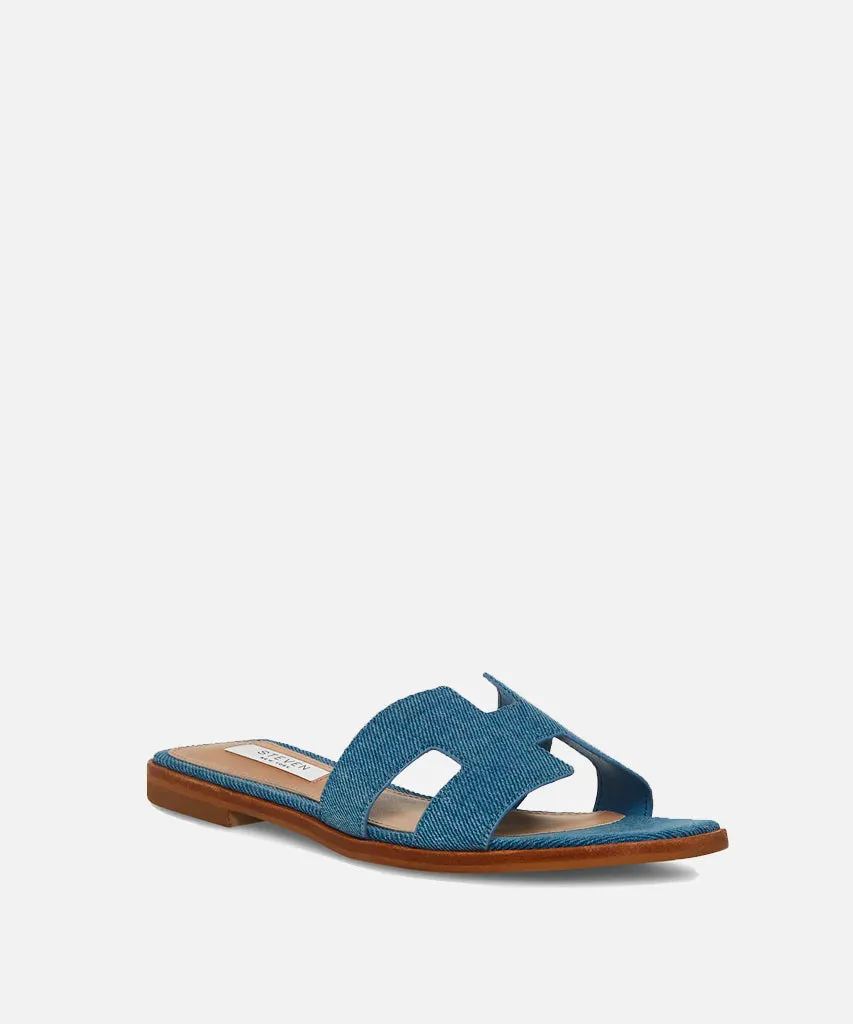 Haydn Fabric Slide - Denim