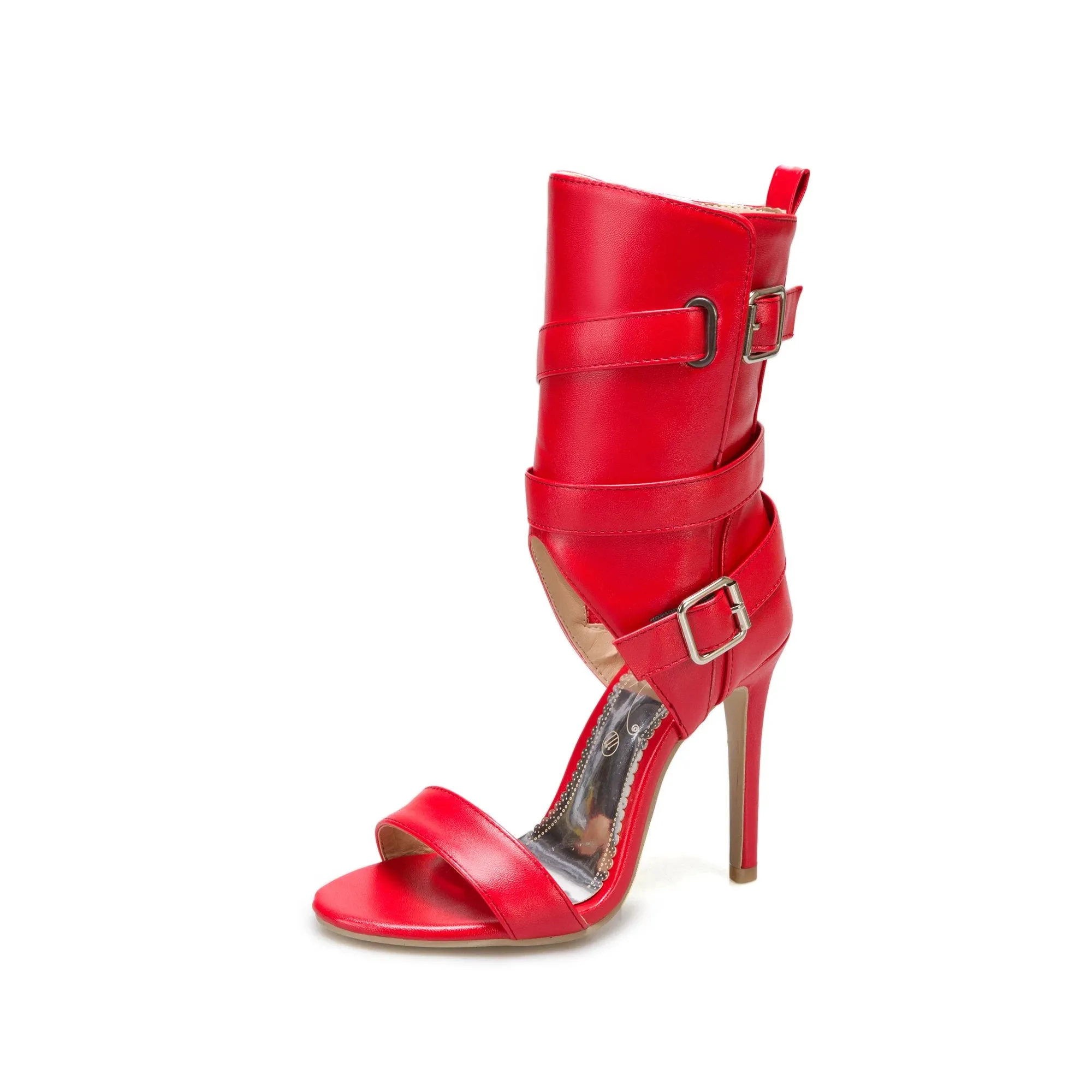 In Your Area Mid-Calf Sandals