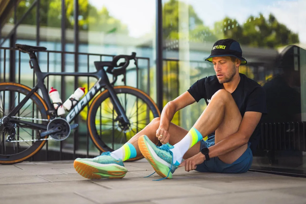 Incylence | Grades | Running Socks | Blue Canary