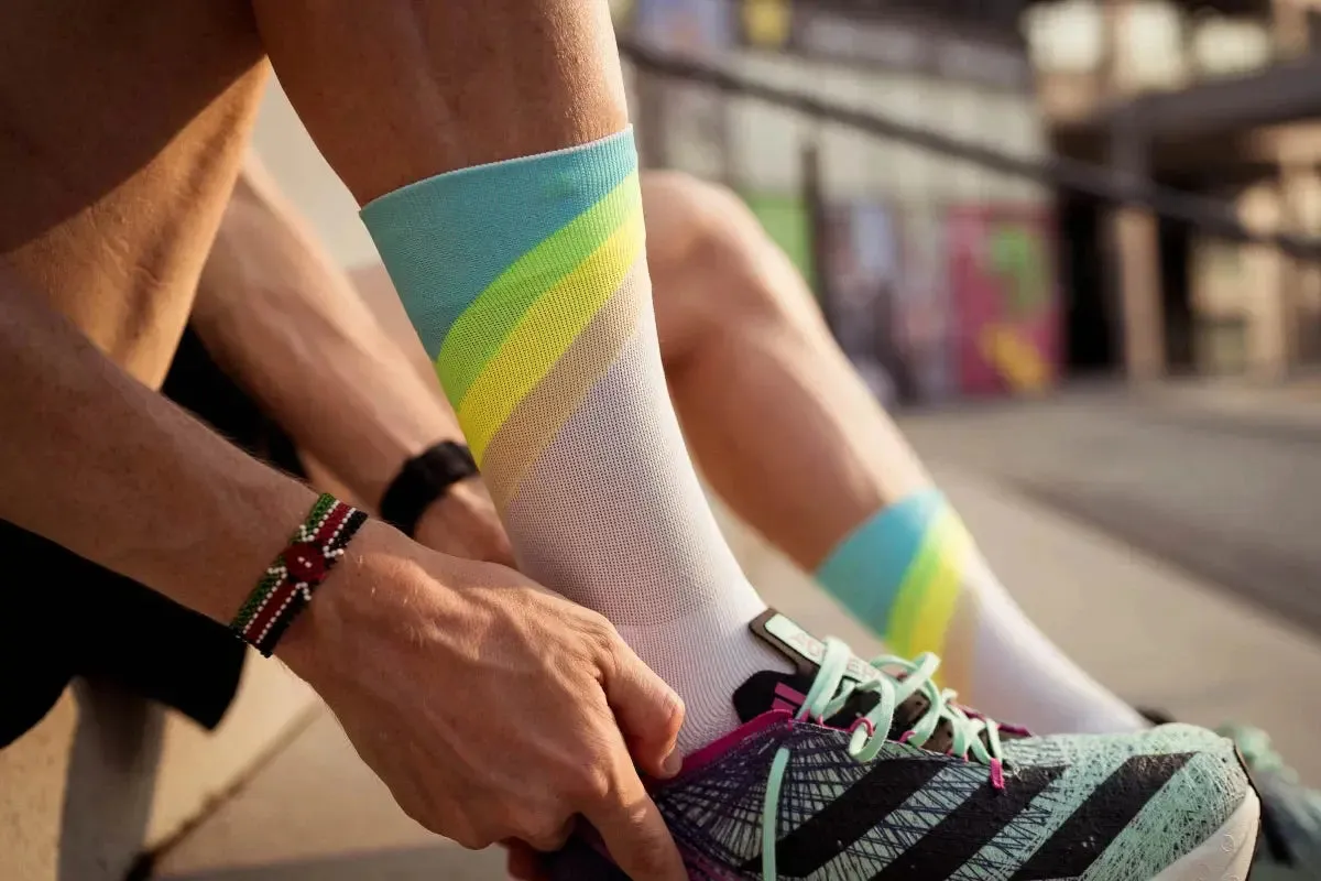 Incylence | Grades | Running Socks | Blue Canary