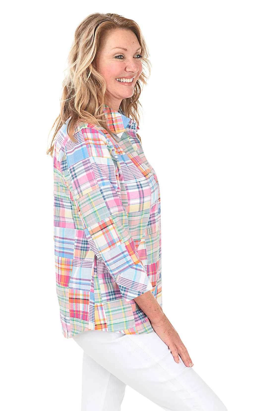 Marley Plaid Patches Shirt