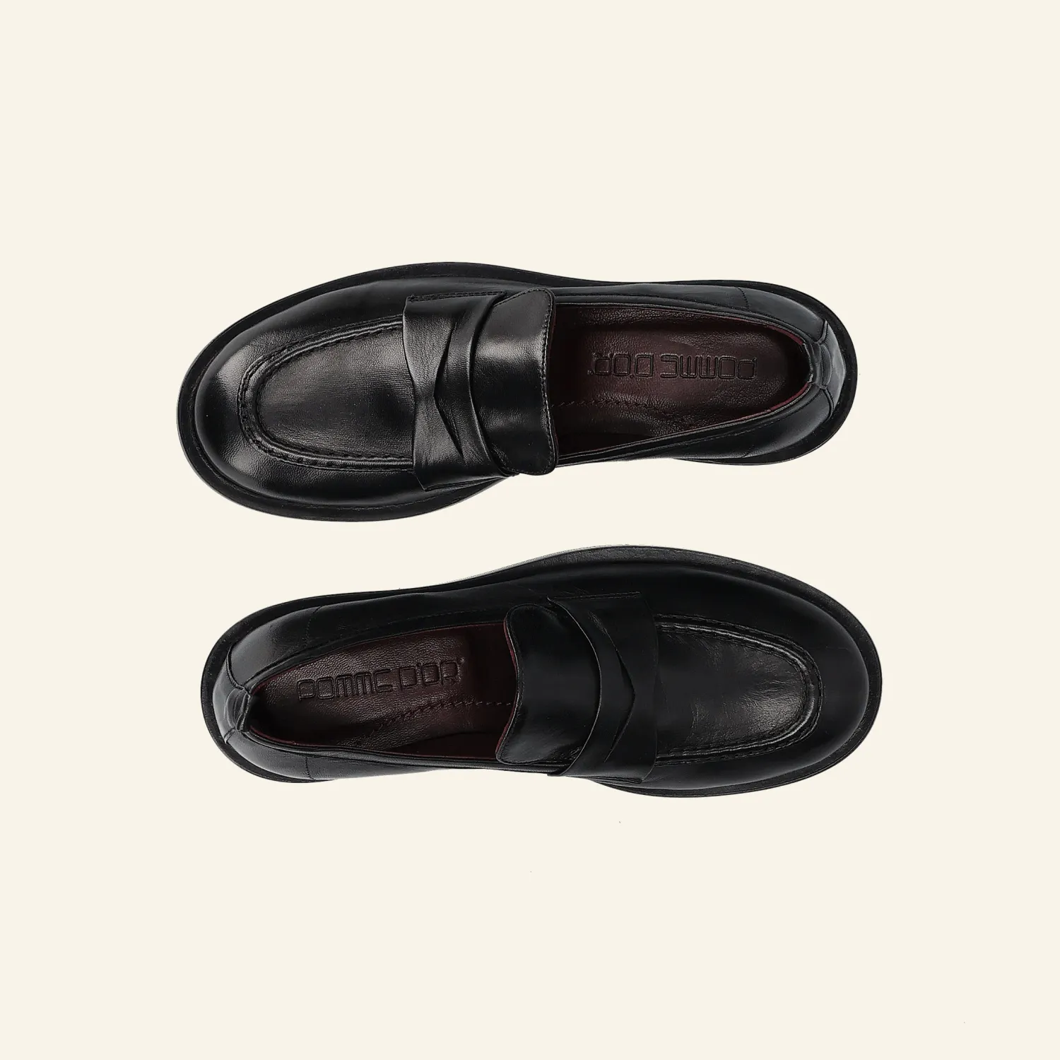 MEGAN 2205 | Glove Nero Cuoio