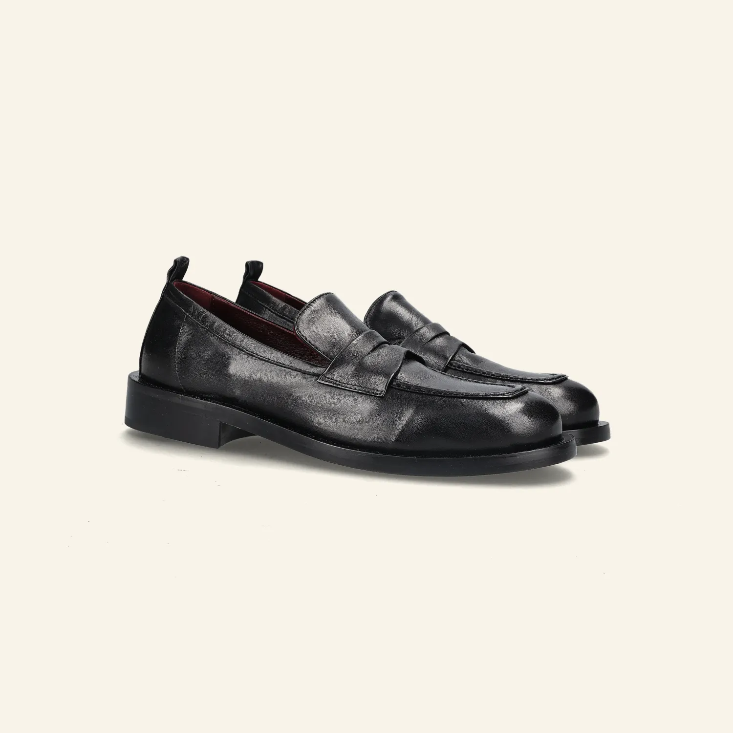MEGAN 2205 | Glove Nero Cuoio