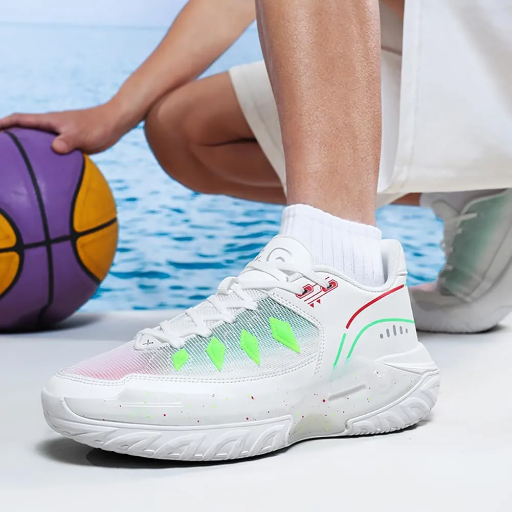 Men's Basketball Shoes, Fashionable Sneakers, Breathable and Non-Slip Shock-Resistant for Both Men and Women
