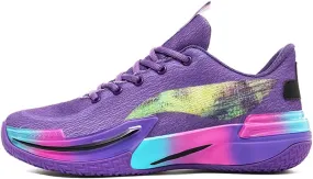 Men's Basketball Shoes, Fashionable Sneakers, Breathable and Non-Slip Shock-Resistant for Both Men and Women