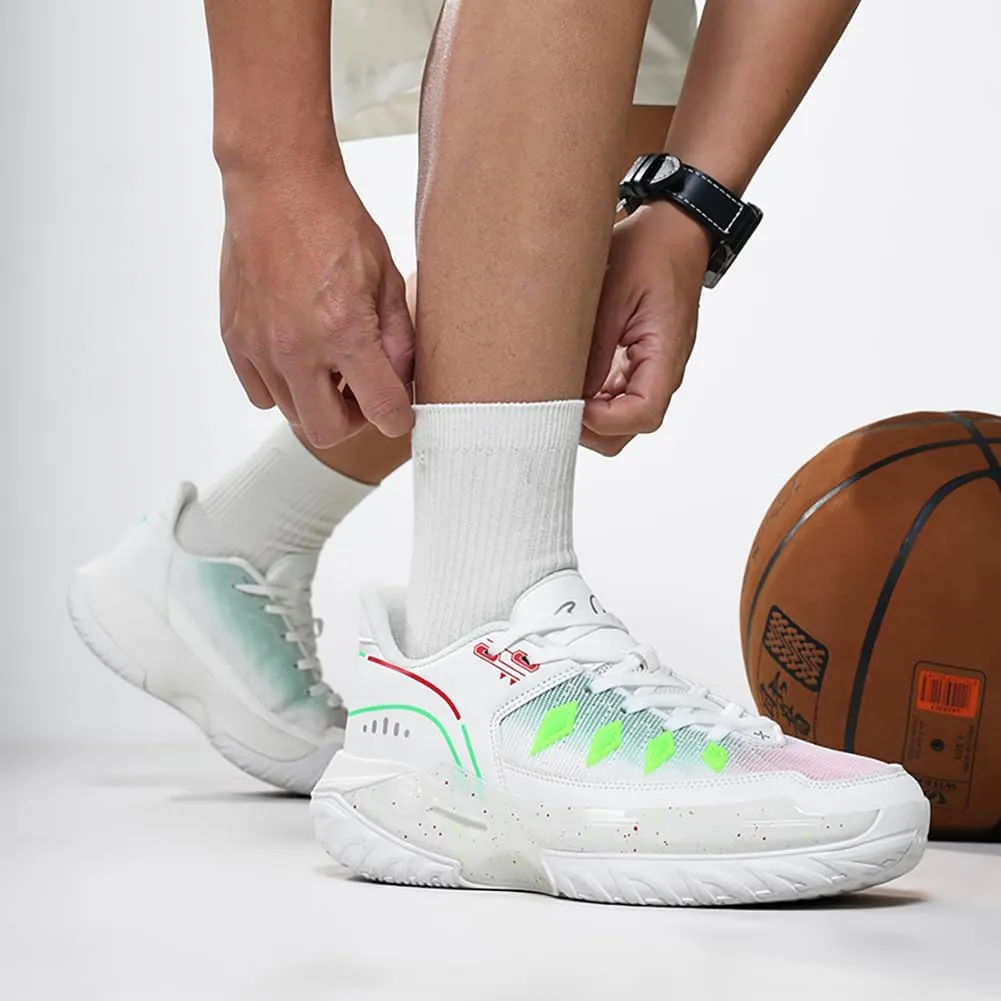 Men's Basketball Shoes, Fashionable Sneakers, Breathable and Non-Slip Shock-Resistant for Both Men and Women