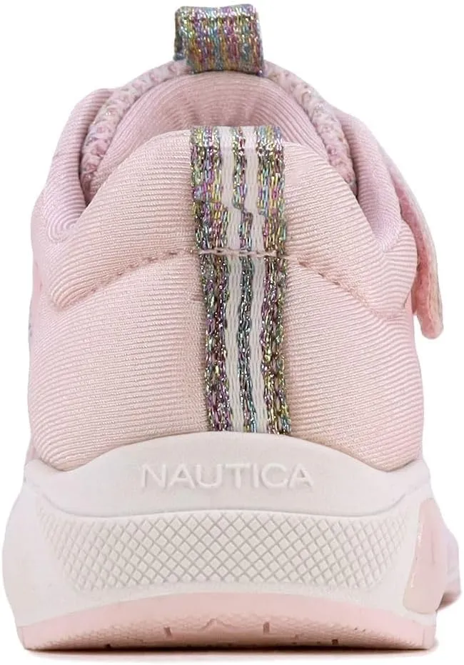 Nautica Kids' Light-Up Flashing Sneaker Athletic Running Shoes with Strap | Fashionable and Fun for Boys and Girls | Available in Toddler and Little Kid Sizes