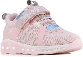 Nautica Kids' Light-Up Flashing Sneaker Athletic Running Shoes with Strap | Fashionable and Fun for Boys and Girls | Available in Toddler and Little Kid Sizes