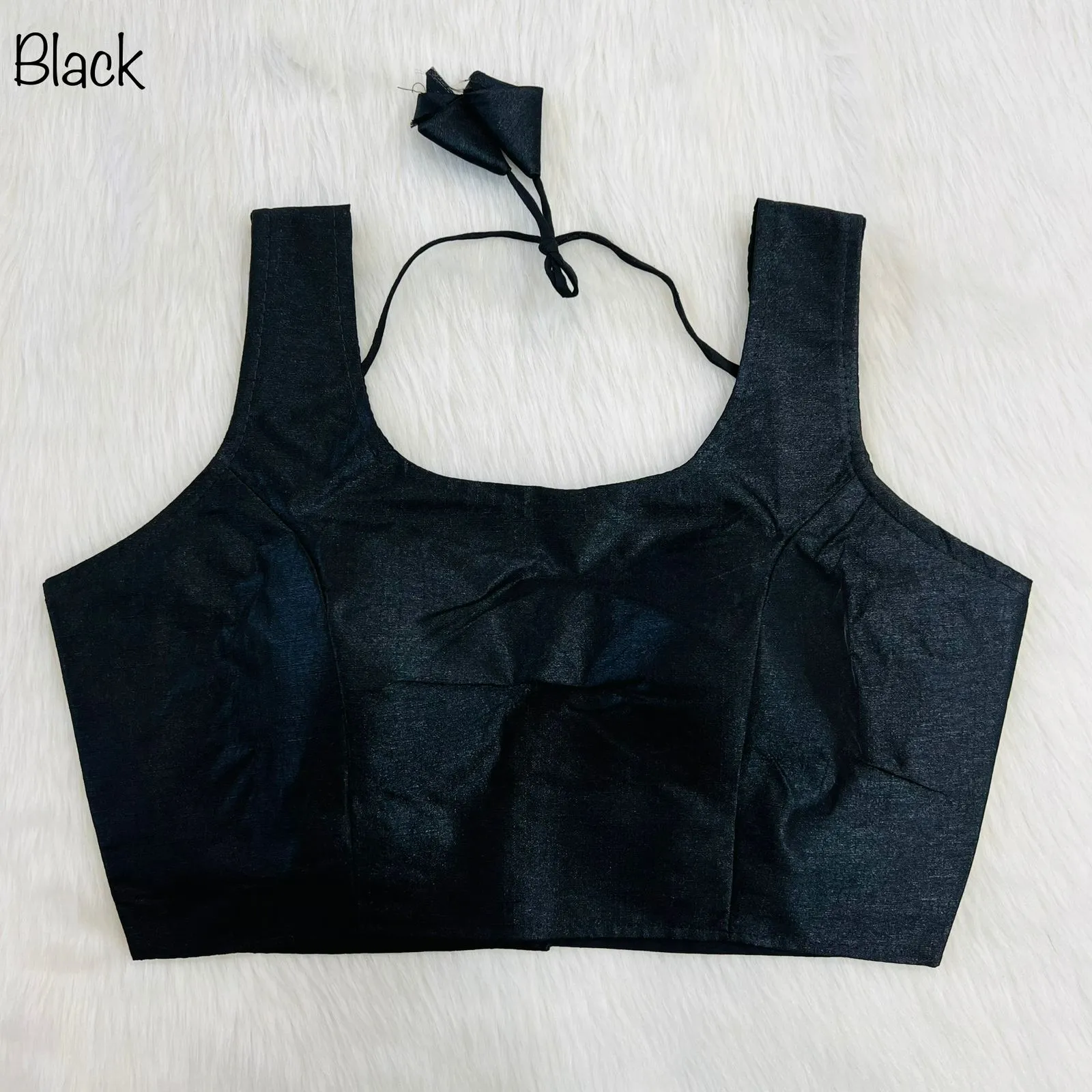 NEW BOLLYWOOD PLAIN BLOUSE