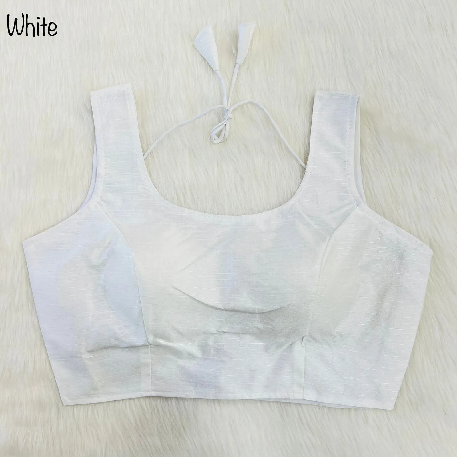 NEW BOLLYWOOD PLAIN BLOUSE
