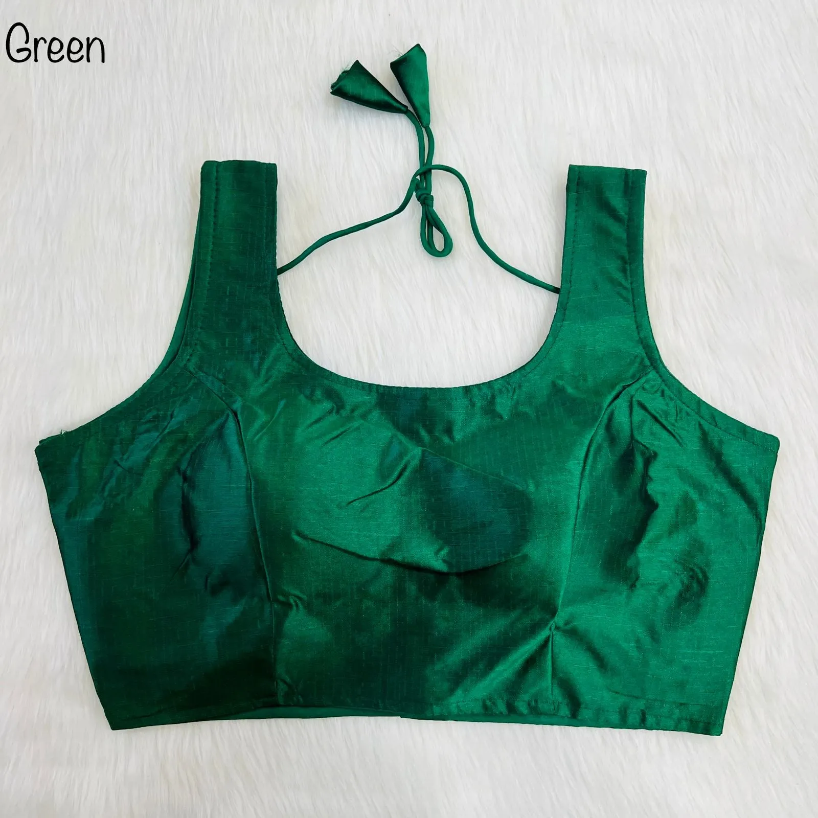 NEW BOLLYWOOD PLAIN BLOUSE