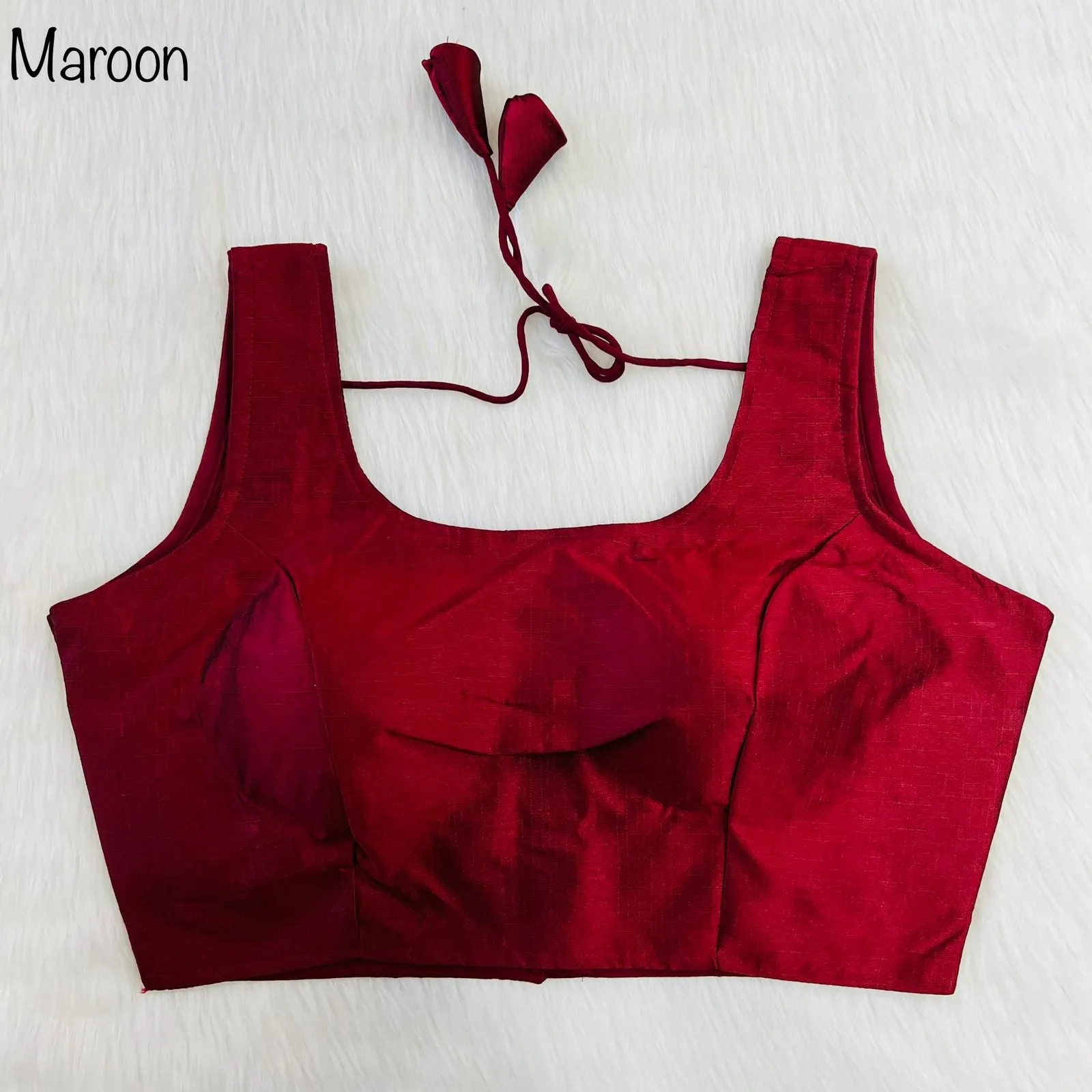 NEW BOLLYWOOD PLAIN BLOUSE