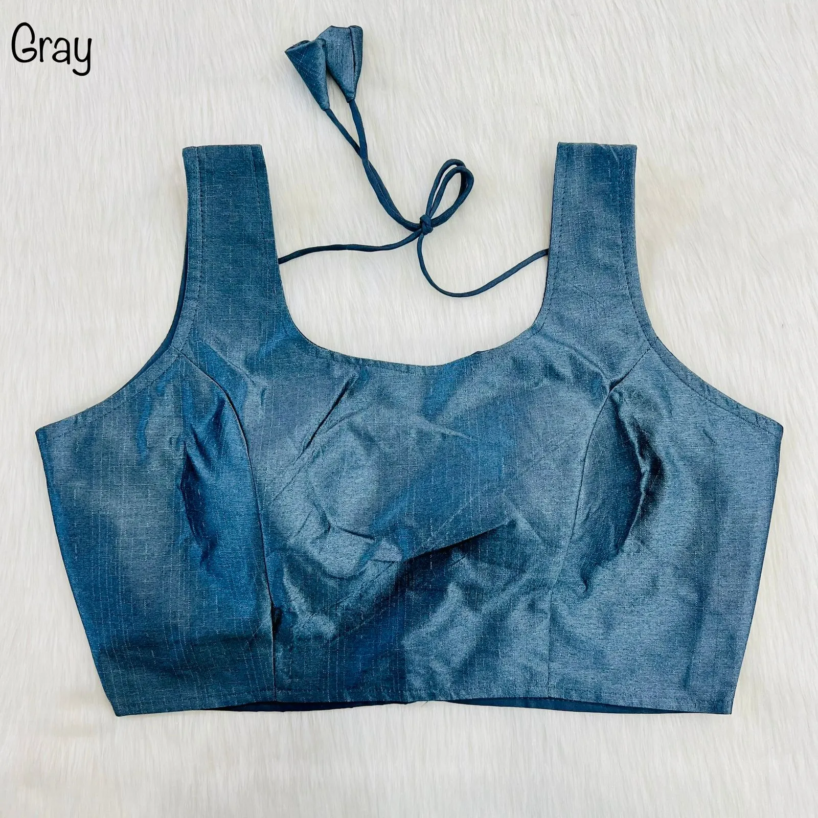 NEW BOLLYWOOD PLAIN BLOUSE