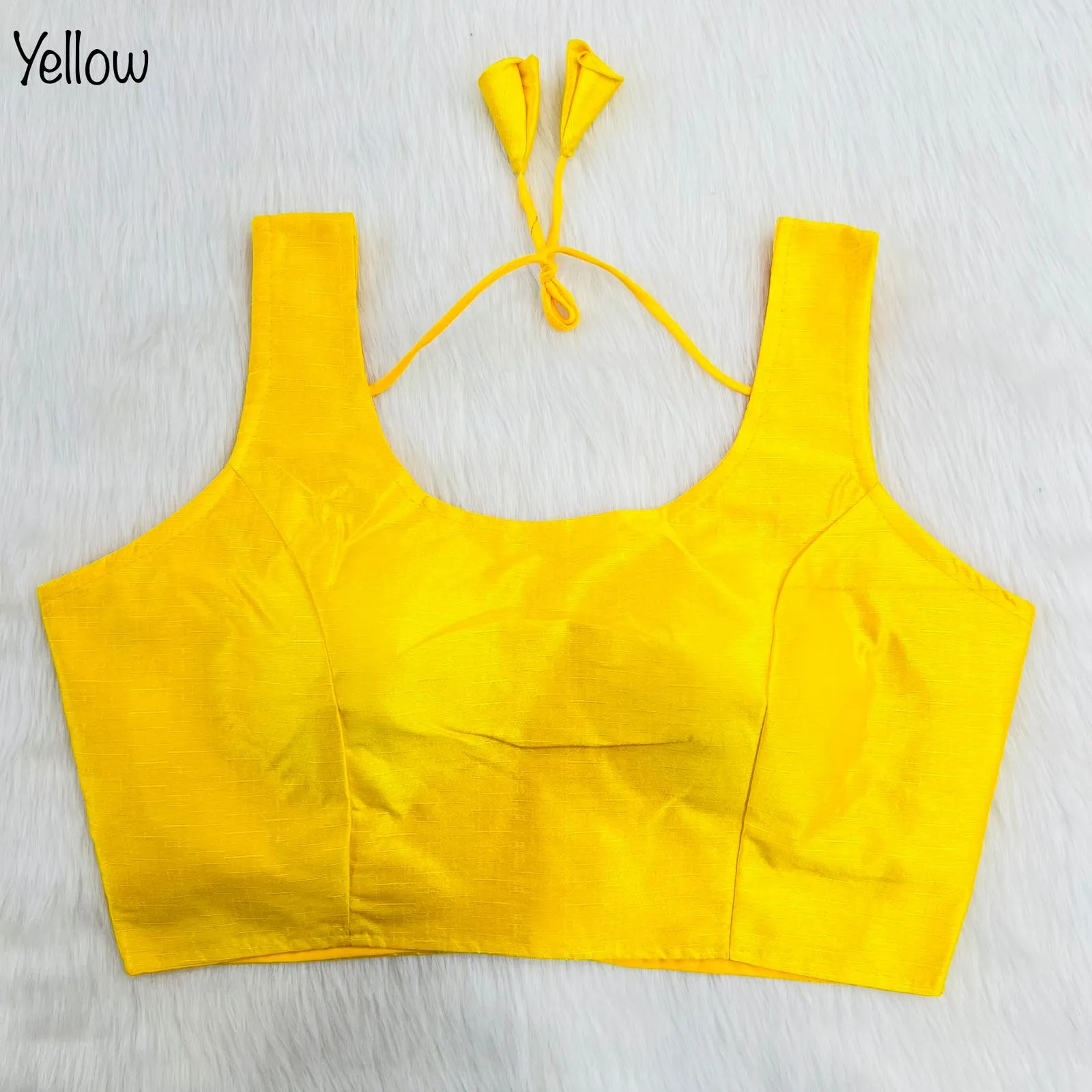 NEW BOLLYWOOD PLAIN BLOUSE
