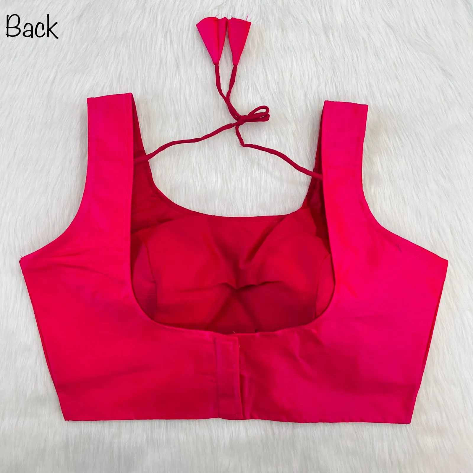 NEW BOLLYWOOD PLAIN BLOUSE