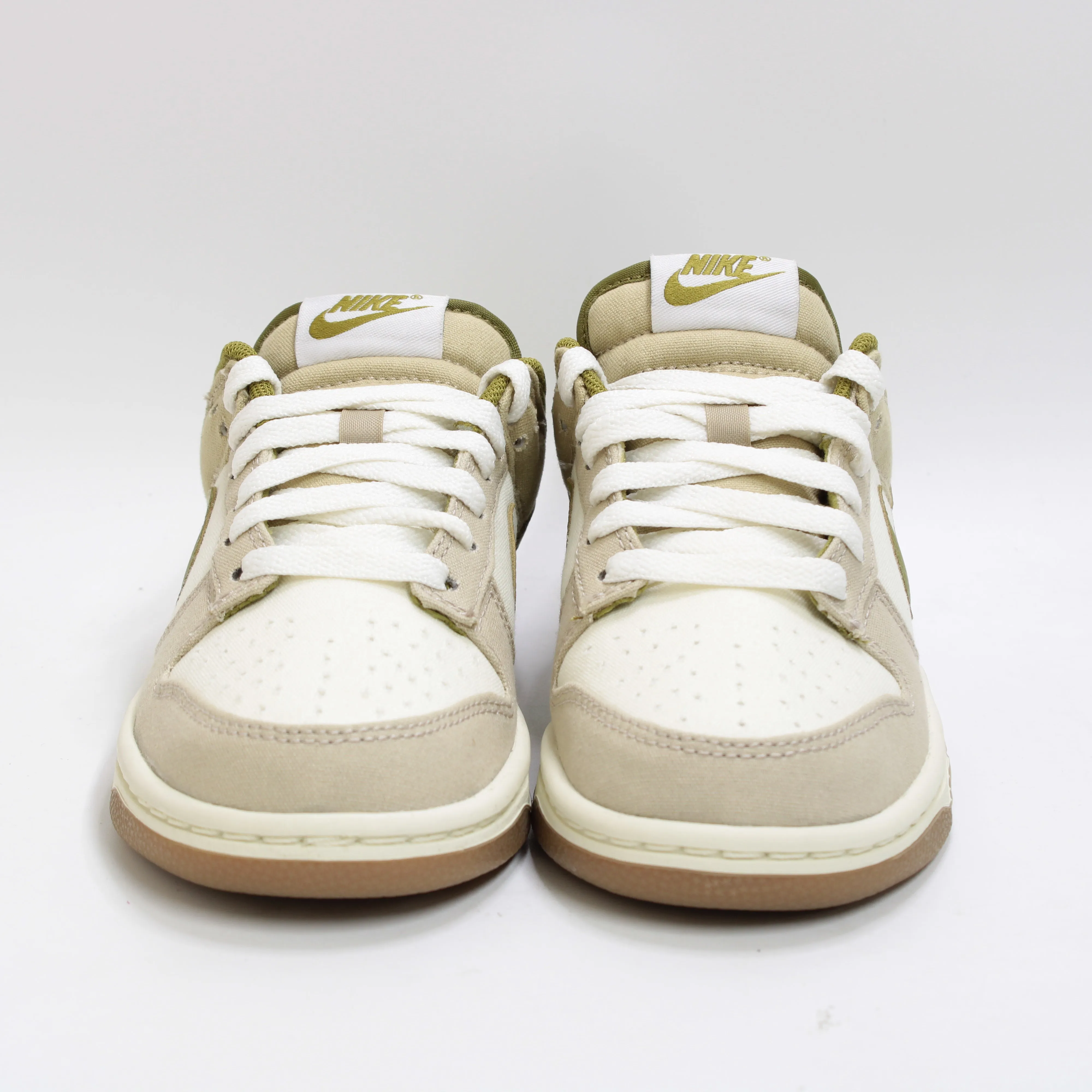 Nike Dunk Low Trainers Sail Pacific Moss Cream Light Limestone