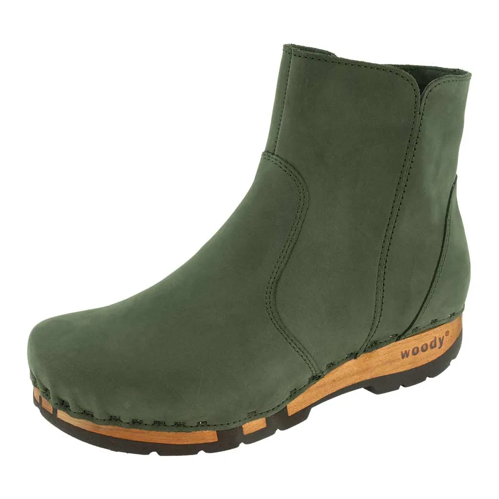 Olga Damen Clog Stiefelette woody®
